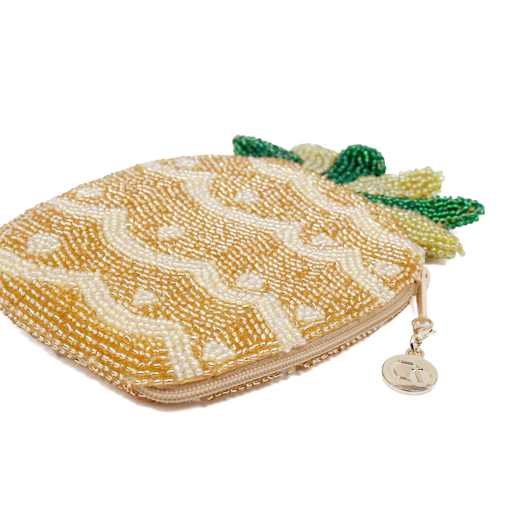 Beaded Coin Purse - Pineapple - Image 3