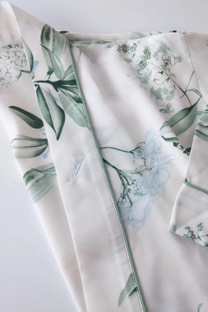BELLS & BIRDS | Botanico Floral Robe - Image 10