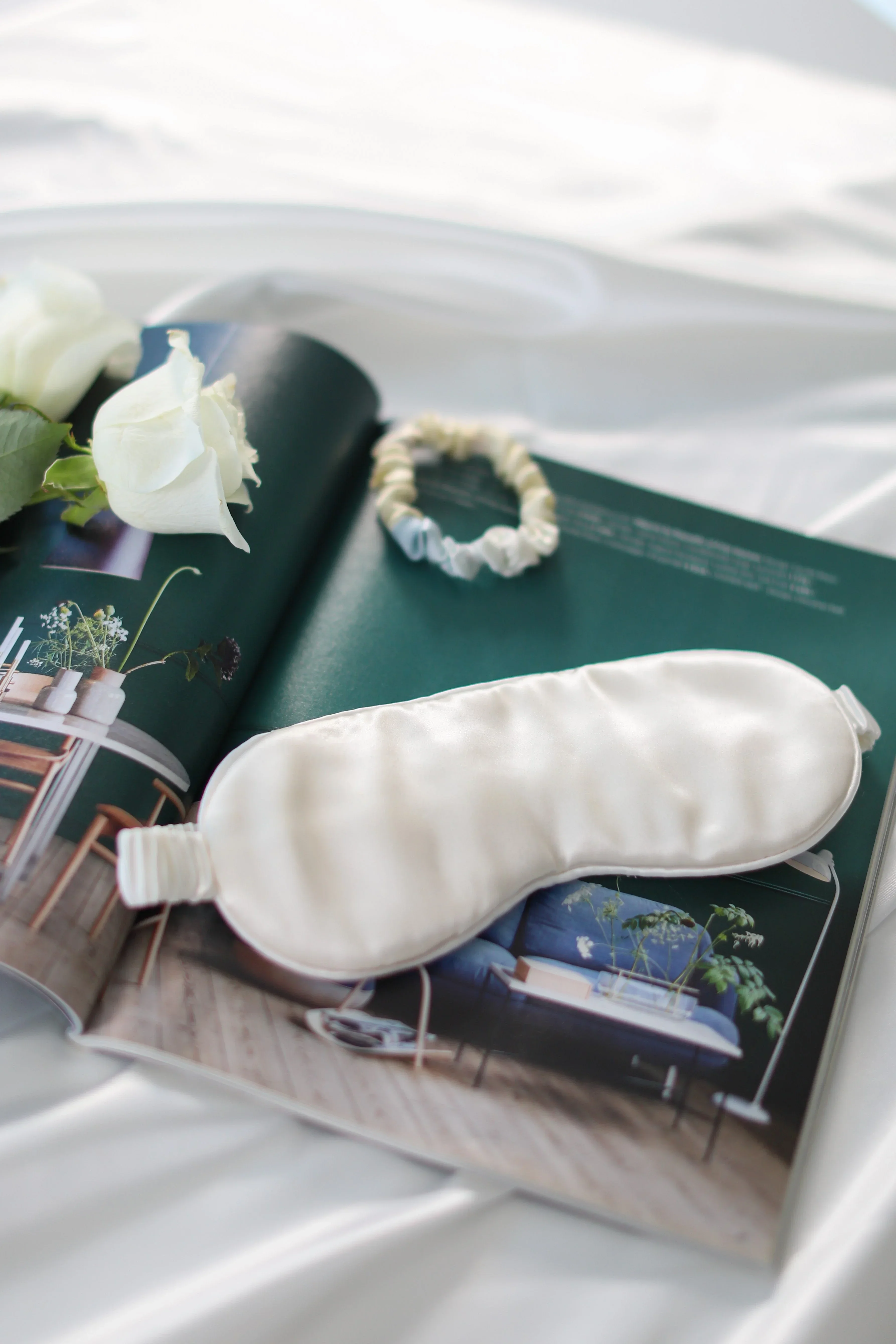 BELLS & BIRDS | Mulberry Silk Eye Mask - Image 11