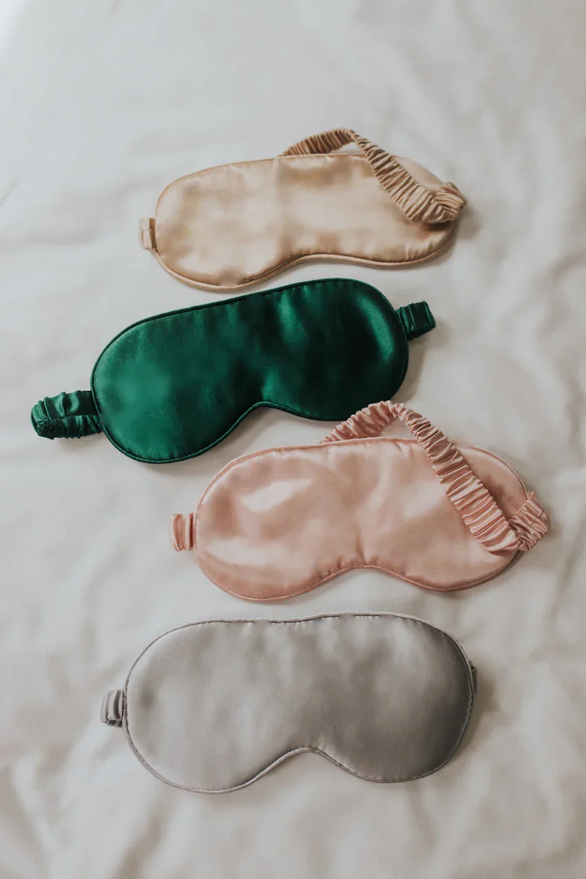 BELLS & BIRDS | Mulberry Silk Eye Mask - Image 14
