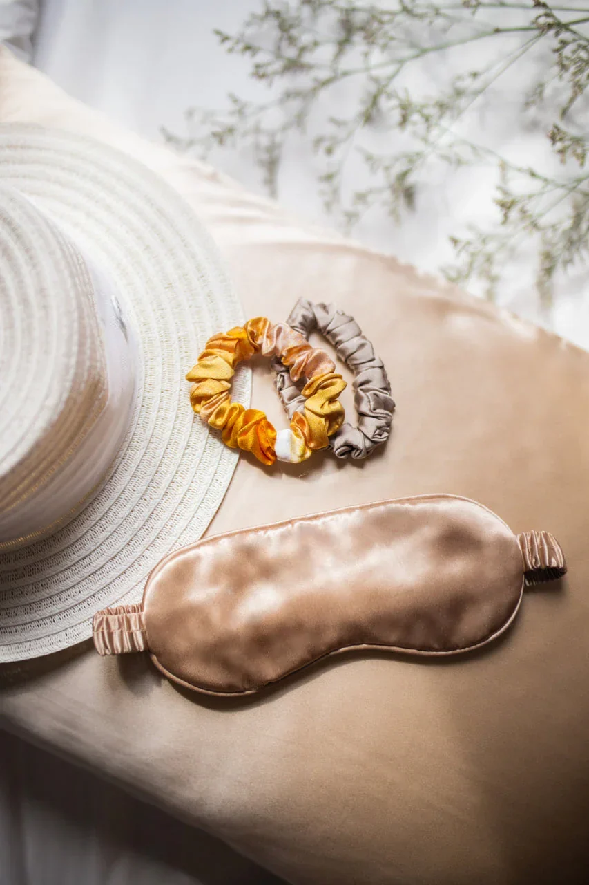BELLS & BIRDS | Mulberry Silk Eye Mask - Image 15