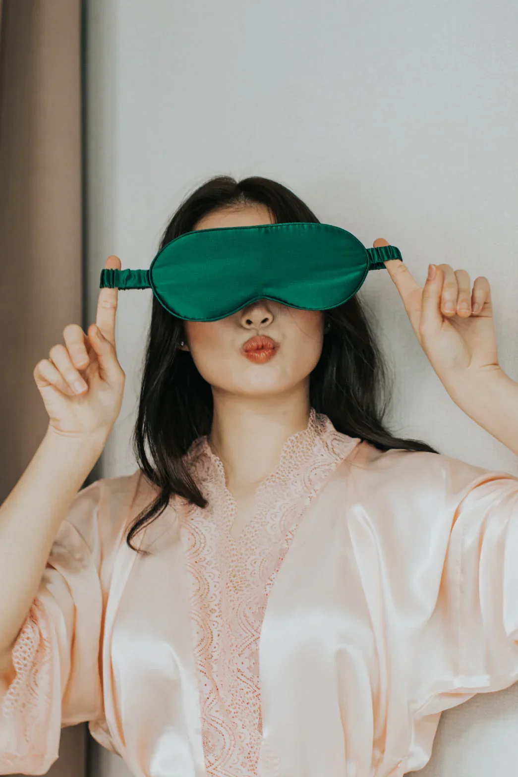 BELLS & BIRDS | Mulberry Silk Eye Mask - Image 6