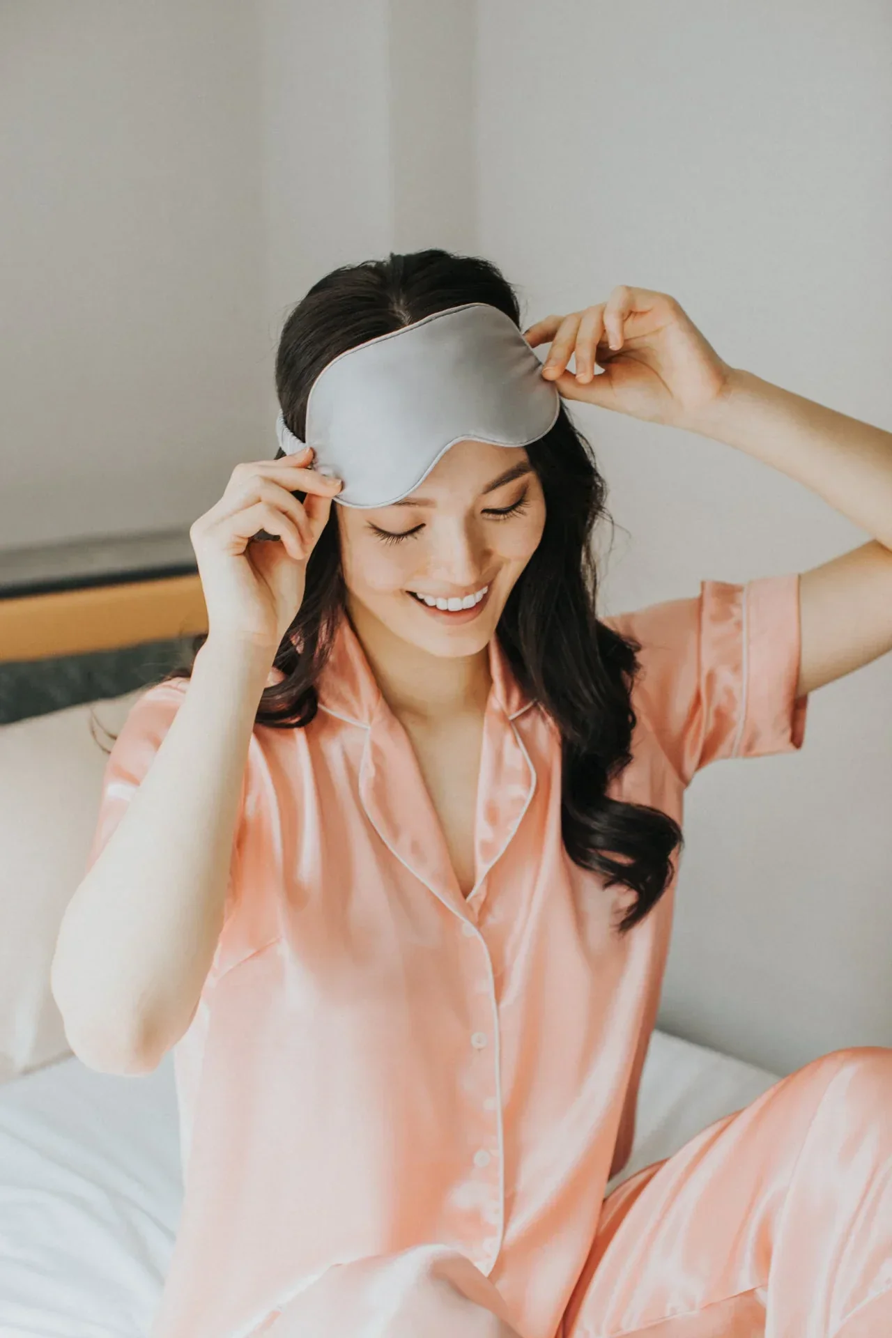 BELLS & BIRDS | Mulberry Silk Eye Mask - Image 8