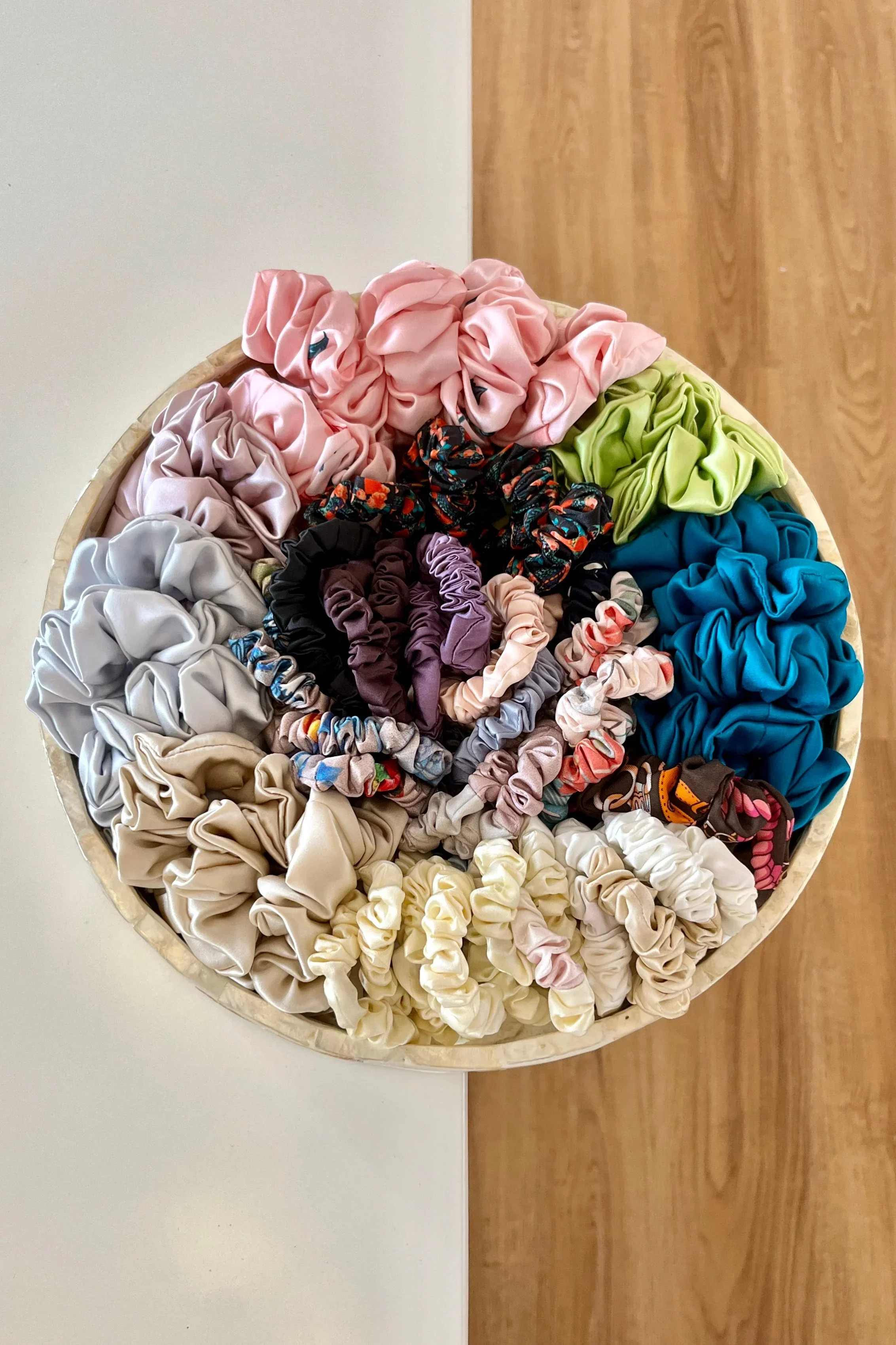 BELLS & BIRDS | Mulberry Silk Scrunchies (Set of 3) - Image 12
