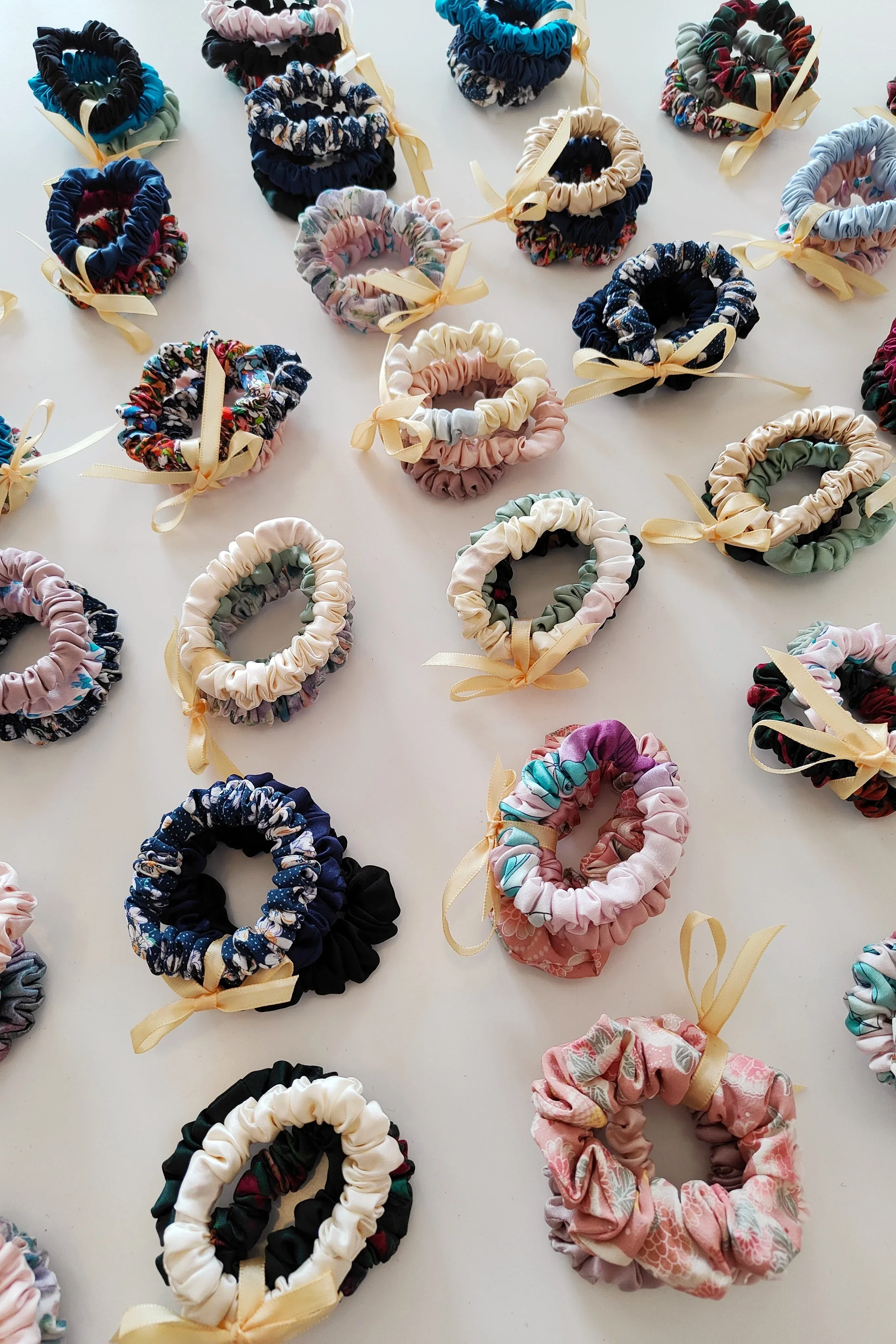 BELLS & BIRDS | Mulberry Silk Scrunchies (Set of 3) - Image 13
