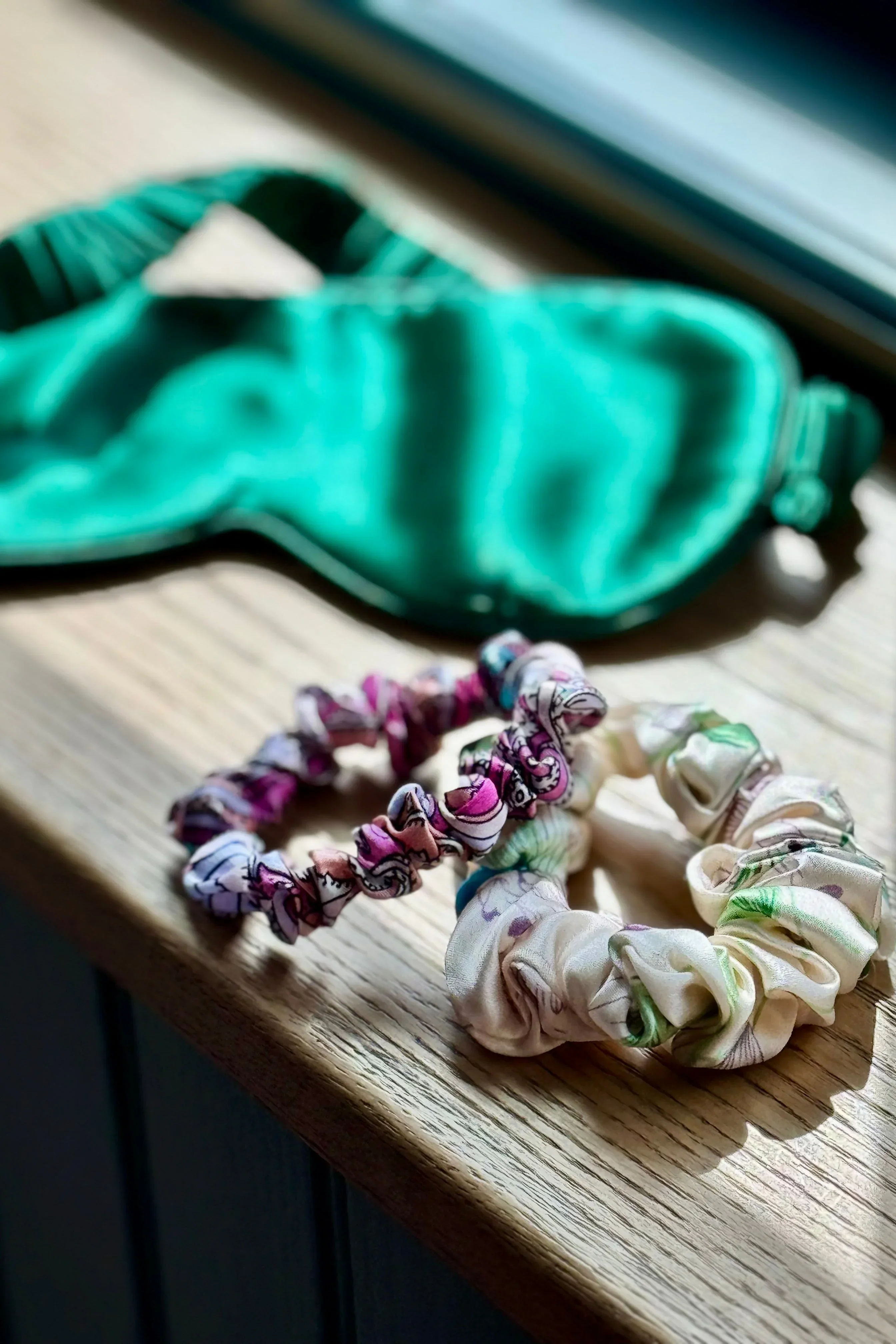 BELLS & BIRDS | Mulberry Silk Scrunchies (Set of 3) - Image 6