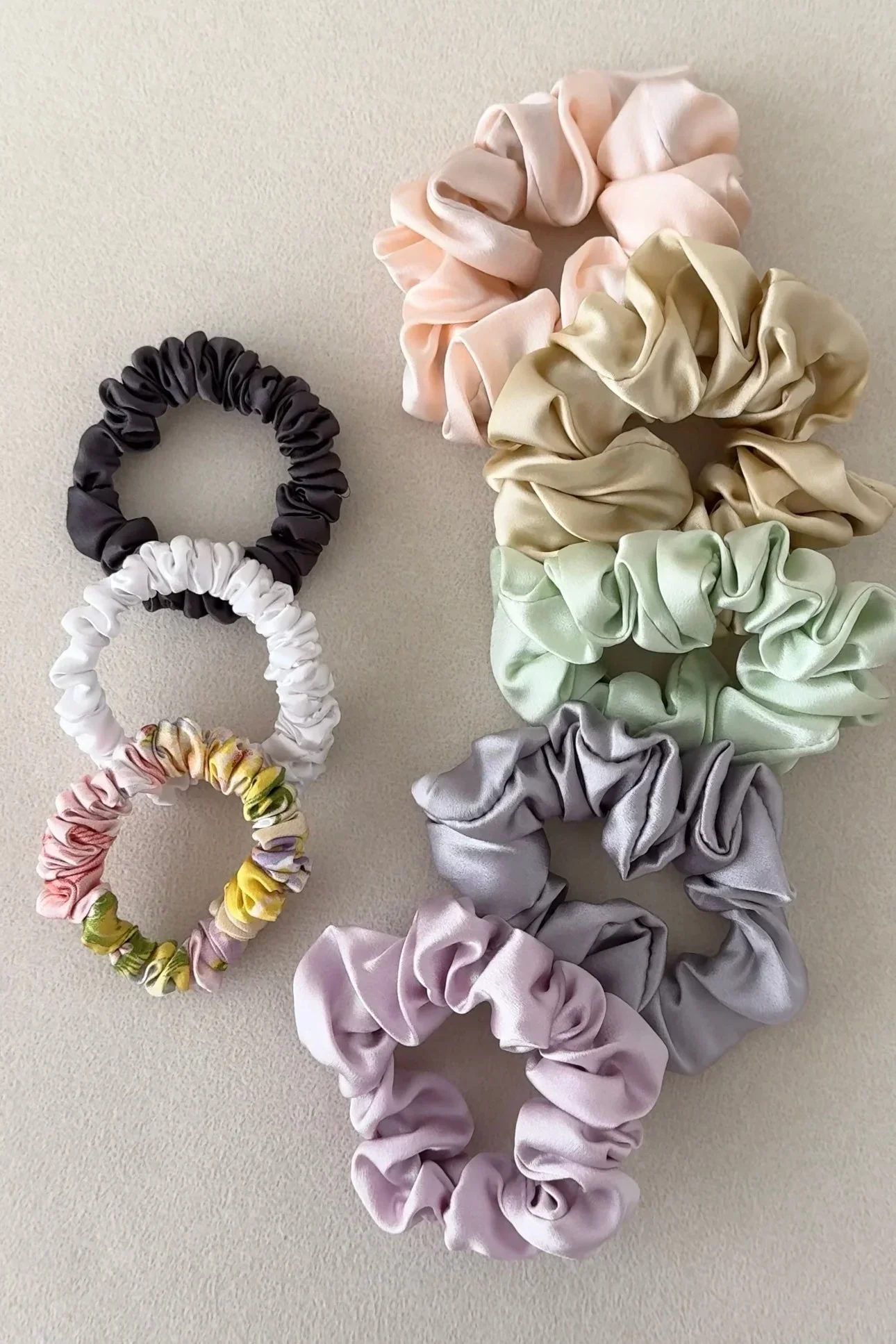 BELLS & BIRDS | Mulberry Silk Scrunchies (Set of 3) - Image 9