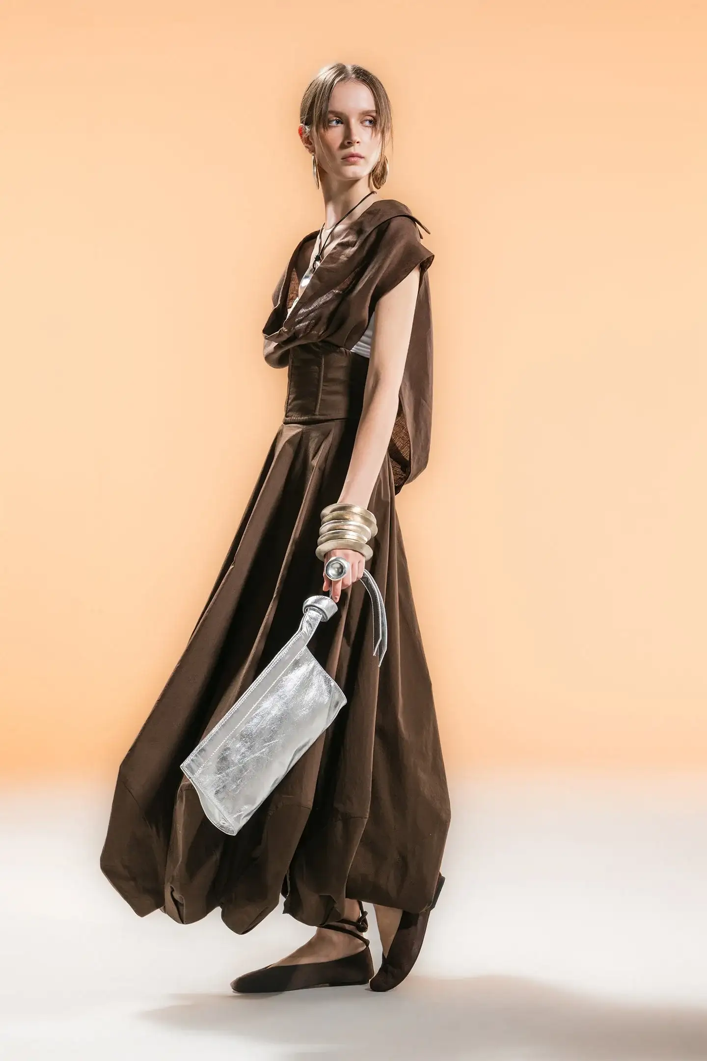 BIASA | Nelli | Nelli Notch Lapel Cape - Image 2
