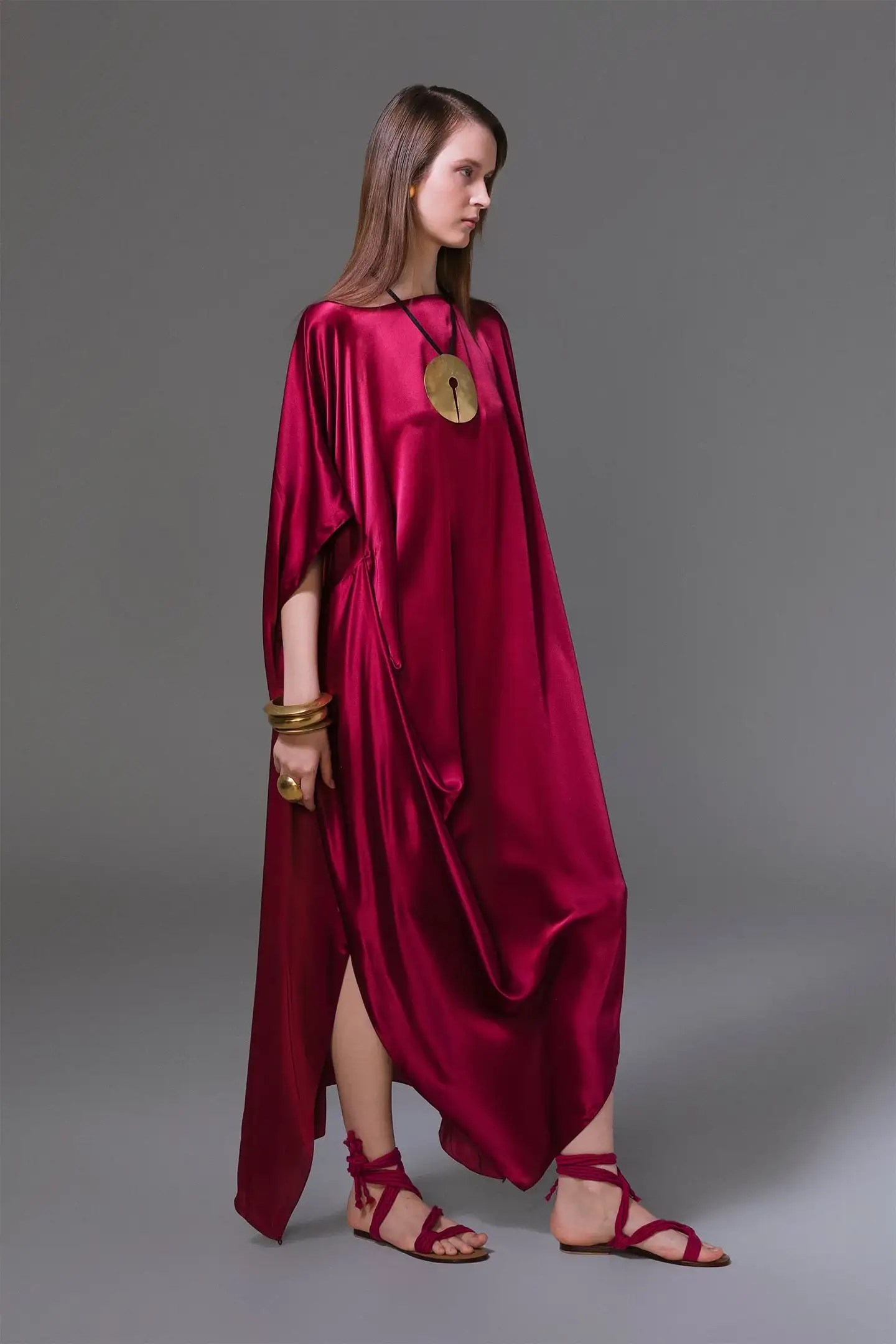 BIASA | MICHAELA | Side Draped Dress - Image 4