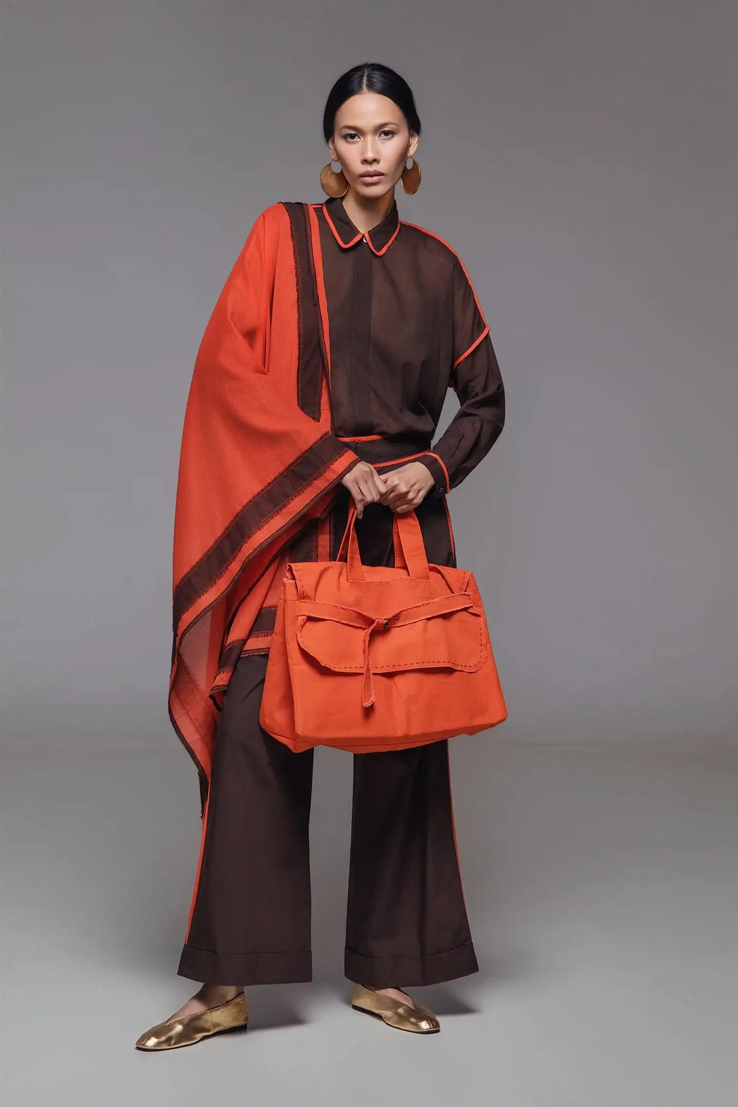 BIASA | Natilie | Contrast Binding Shirt - Image 2