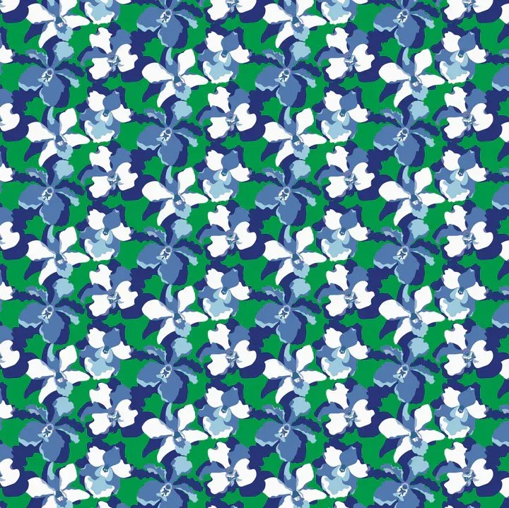 BINARY STYLE | Blue Orchid Party Scardigan