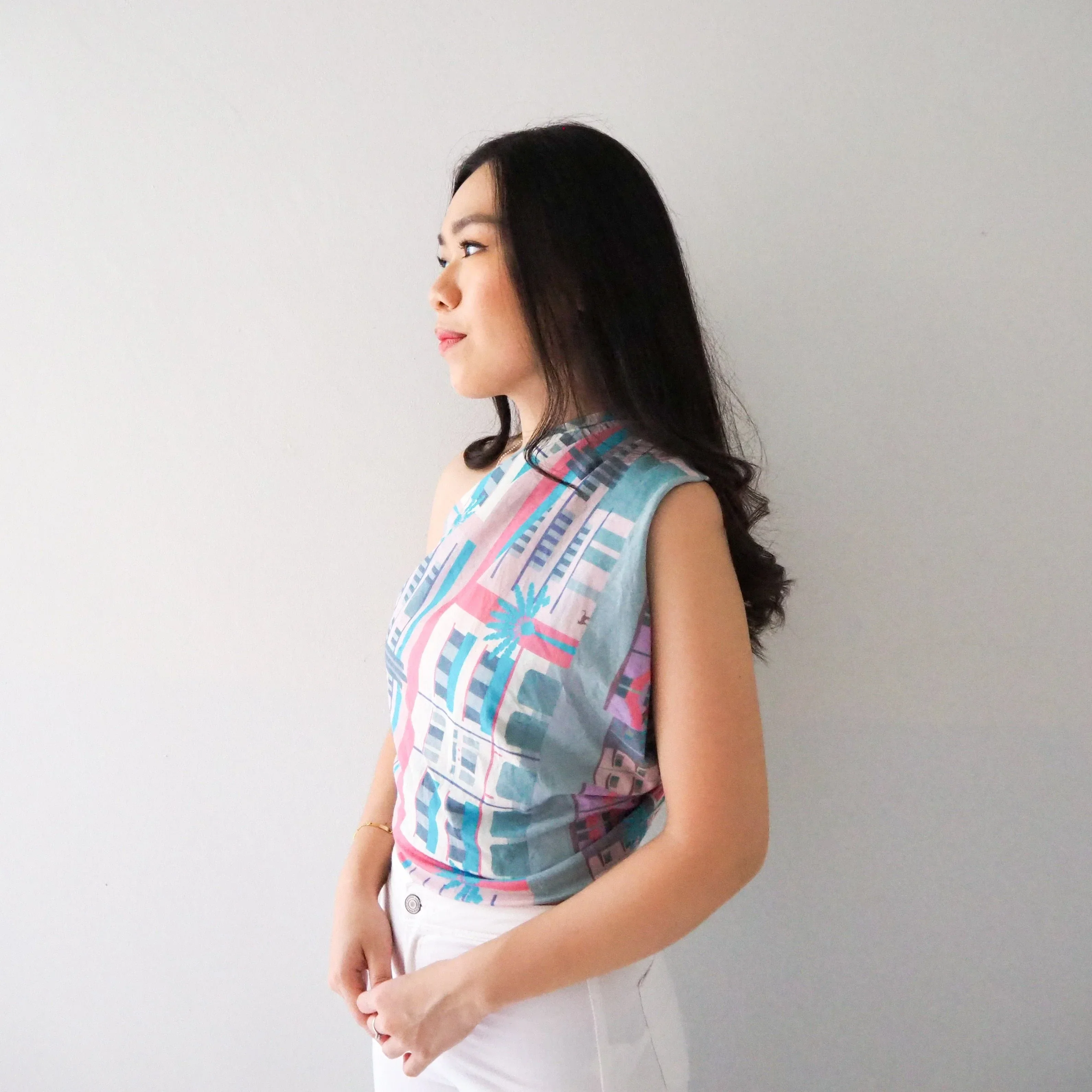 BINARY STYLE | Hip Tiong Bahru 115x115cm Square Scarf - Image 6