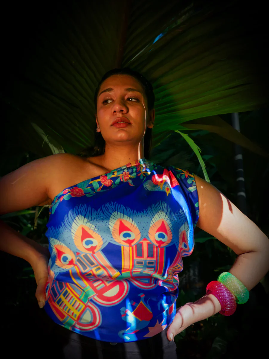 BINARY STYLE | Splendid Little India Premium Silk Scarf - Image 2