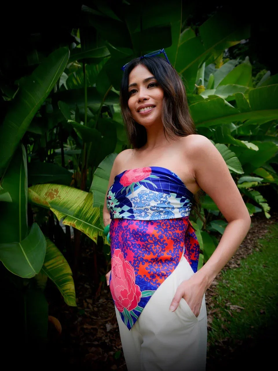 BINARY STYLE | Straits Chinoiserie Premium Silk Scarf - Image 8
