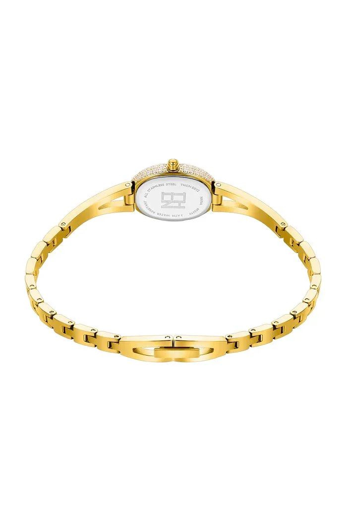 BLACK BY BLUE BRAVE | THCN N· I Mini Green Sunray Dial Gold Jewelry Watch - Image 3