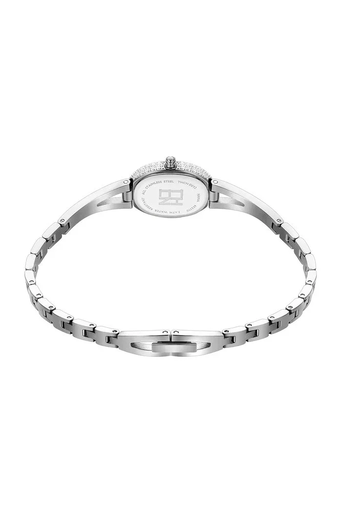 BLACK BY BLUE BRAVE | THCN N· I Mini Mother-of-Pearl Dial Silver Jewelry Watch - Image 4