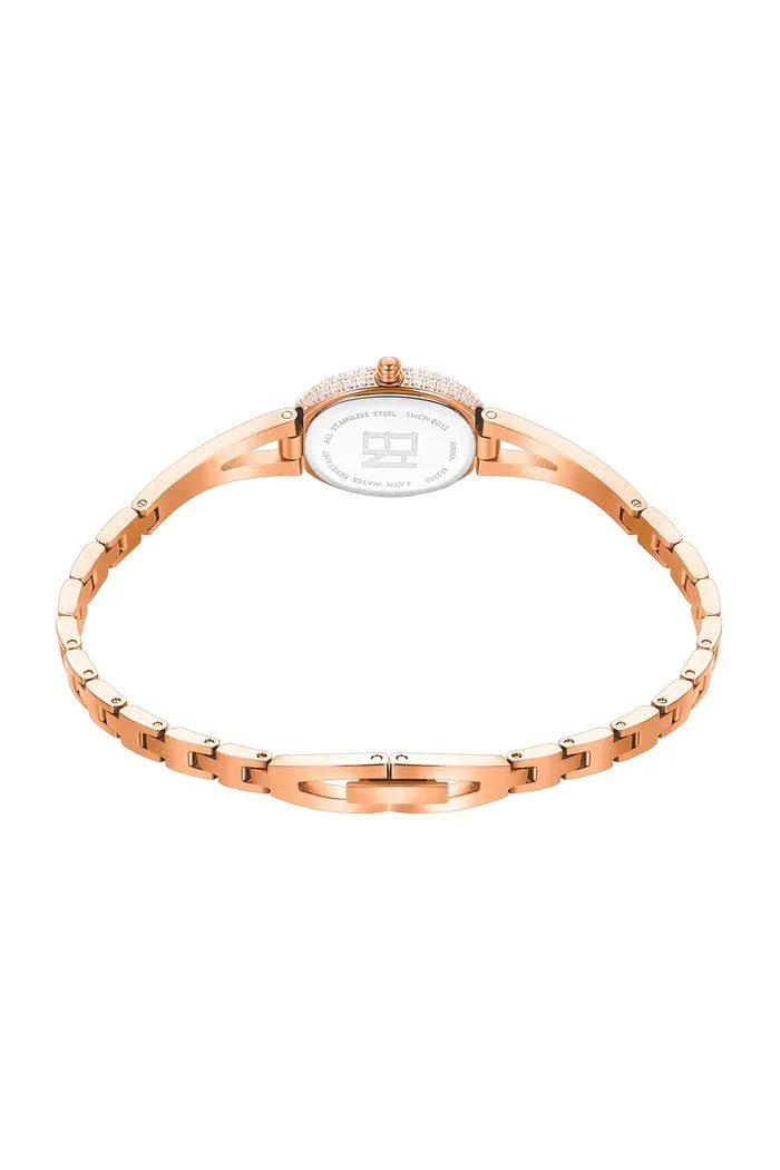 BLACK BY BLUE BRAVE | THCN N· I Mini Rose Gold Sunray Dial Jewelry Watch - Image 4