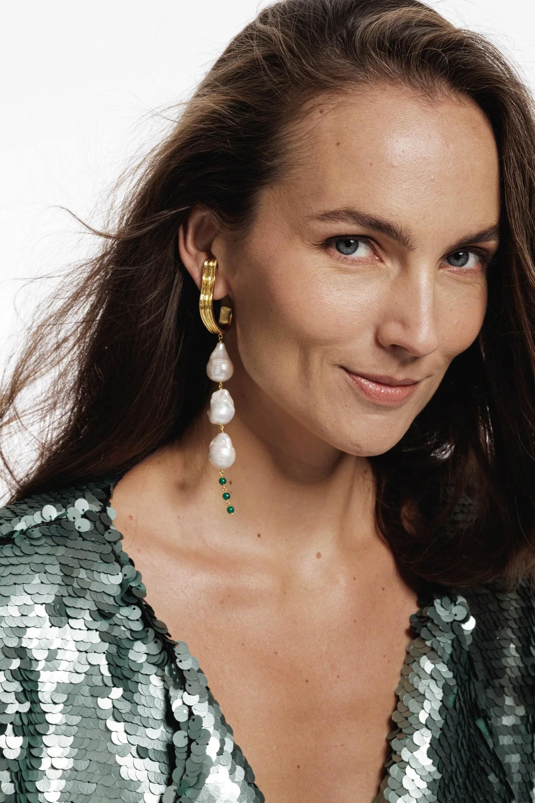 BOHEME BY VERO | Dune Long Pearl Earrings New Drops - Image 4