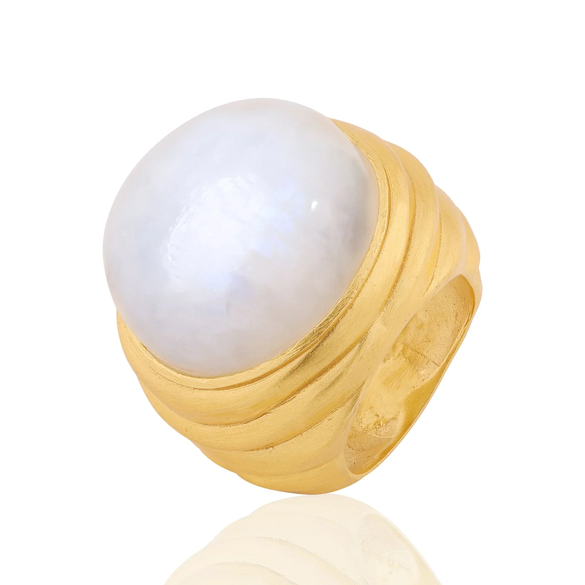 BOHEME BY VERO | Dune Ring With Stones - Image 2