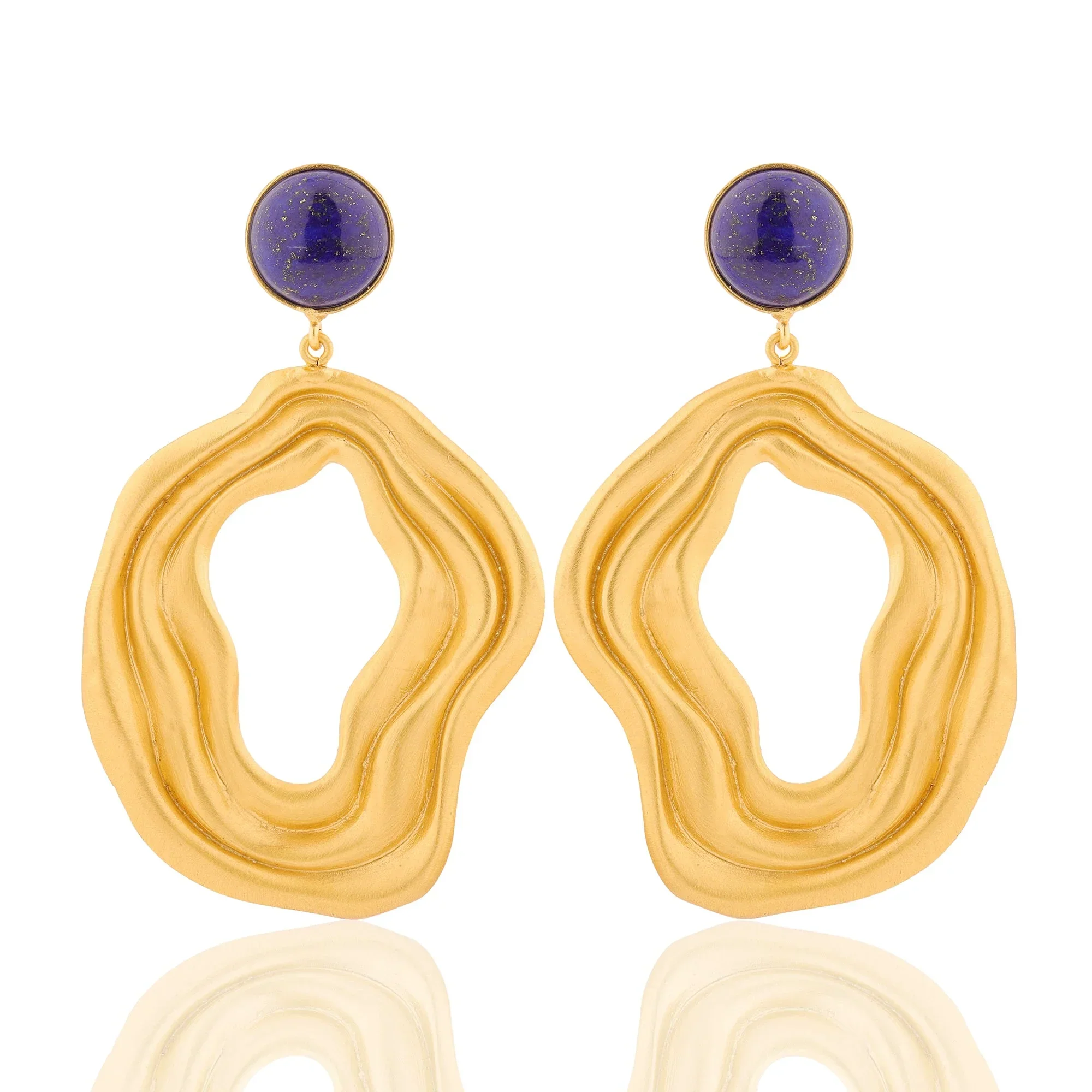 BOHEME BY VERO | Dune Round Earrings - Image 2