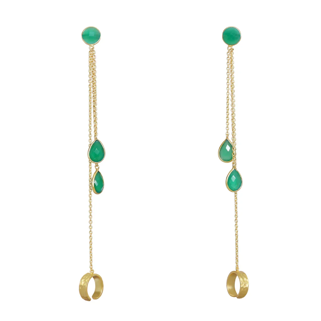 BOHEME BY VERO | Ibiza Earring With Ear Cuff - Image 2