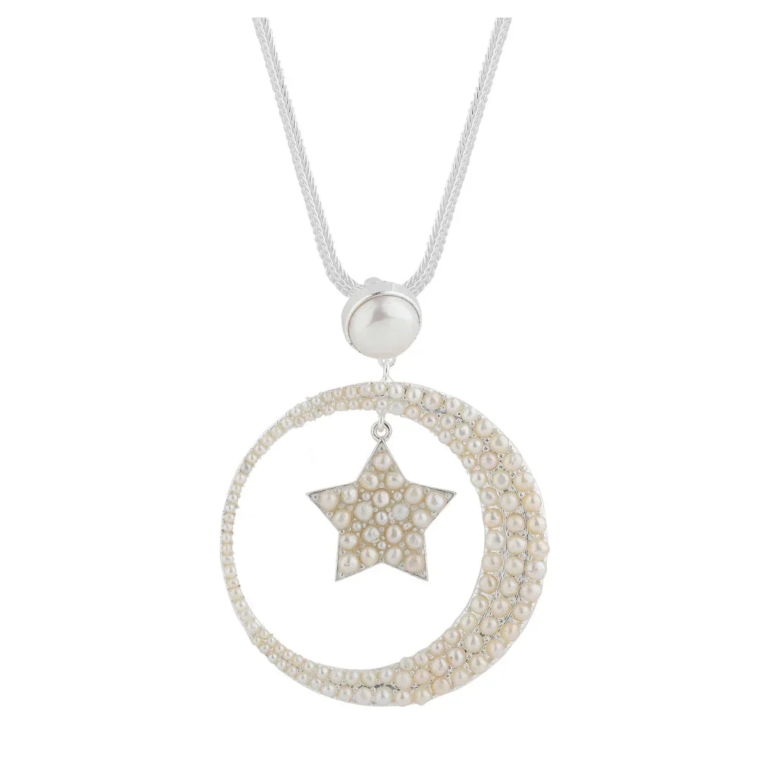 BOHEME BY VERO | Moon and Star Necklace - Image 2