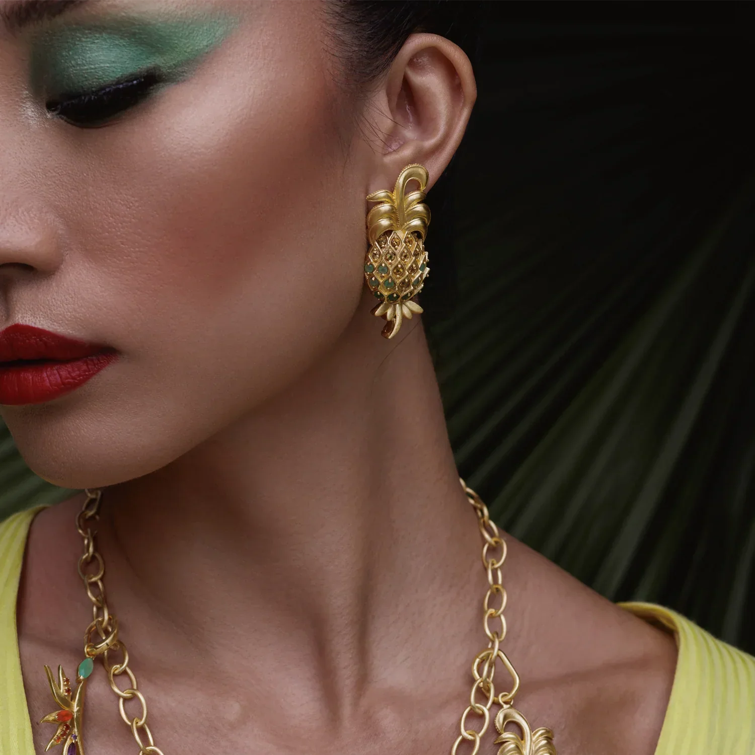 BOHEME BY VERO | Pineapple Earrings - Image 2
