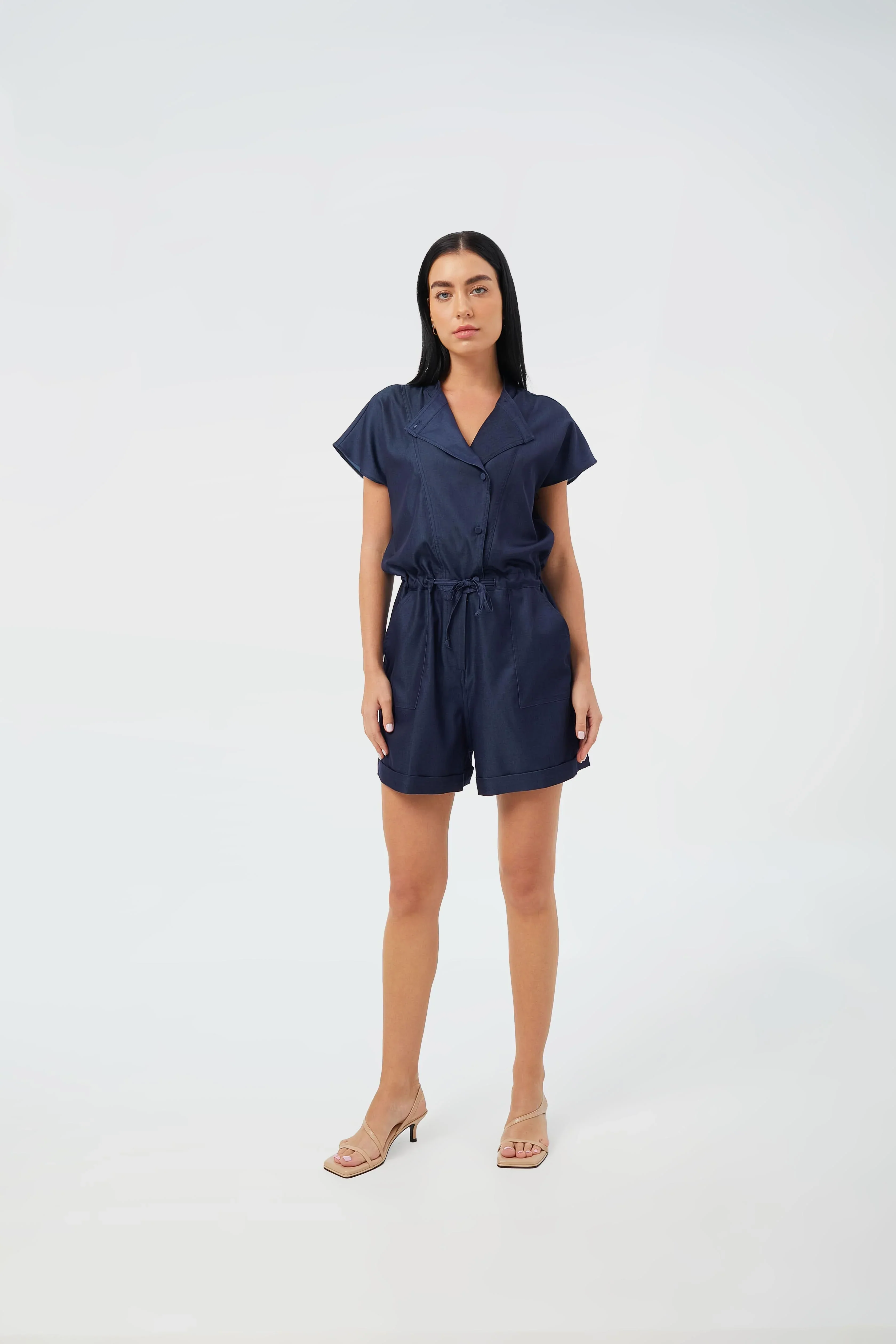 CAELI ECO LUXE | Cinched Romper