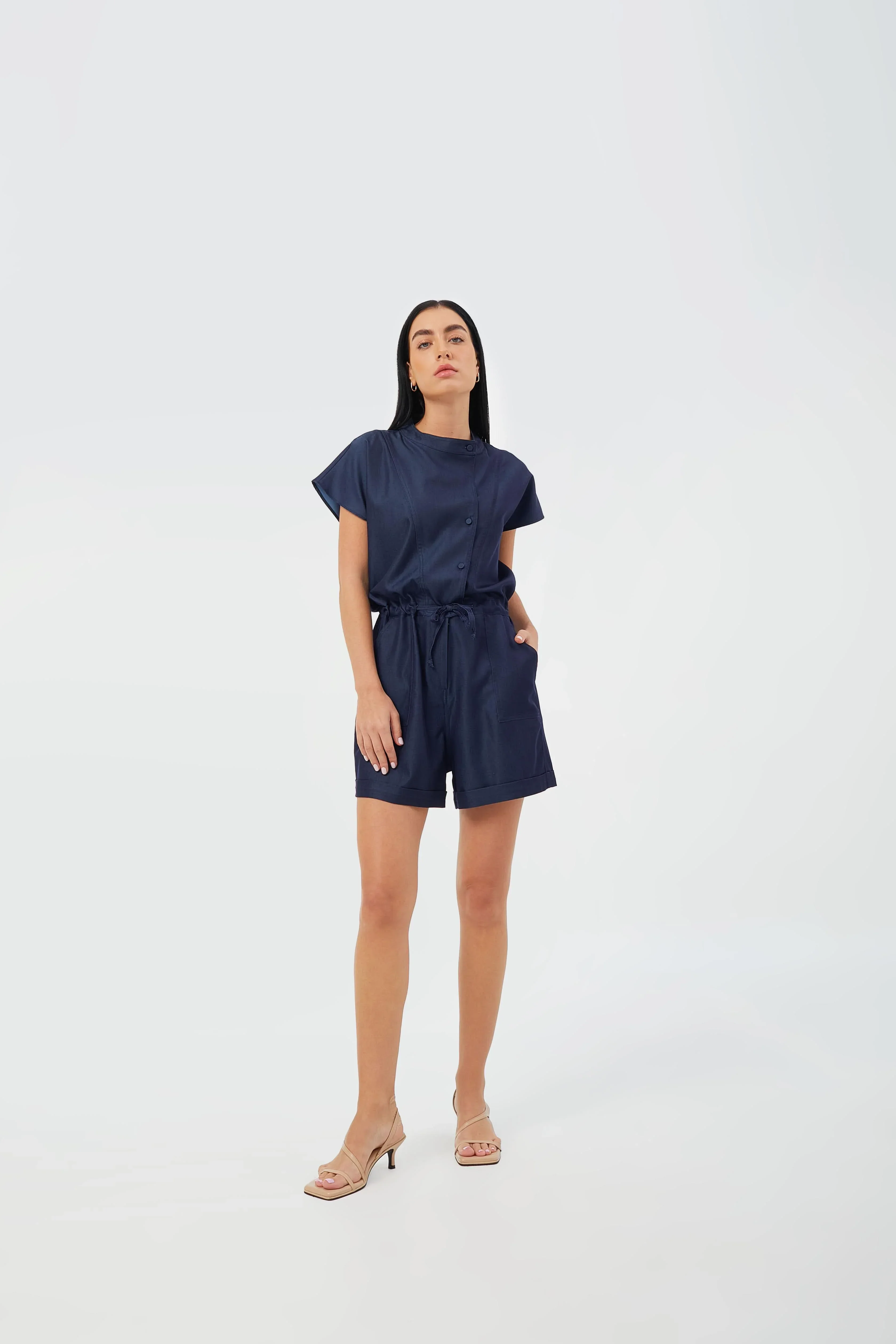CAELI ECO LUXE | Cinched Romper - Image 4