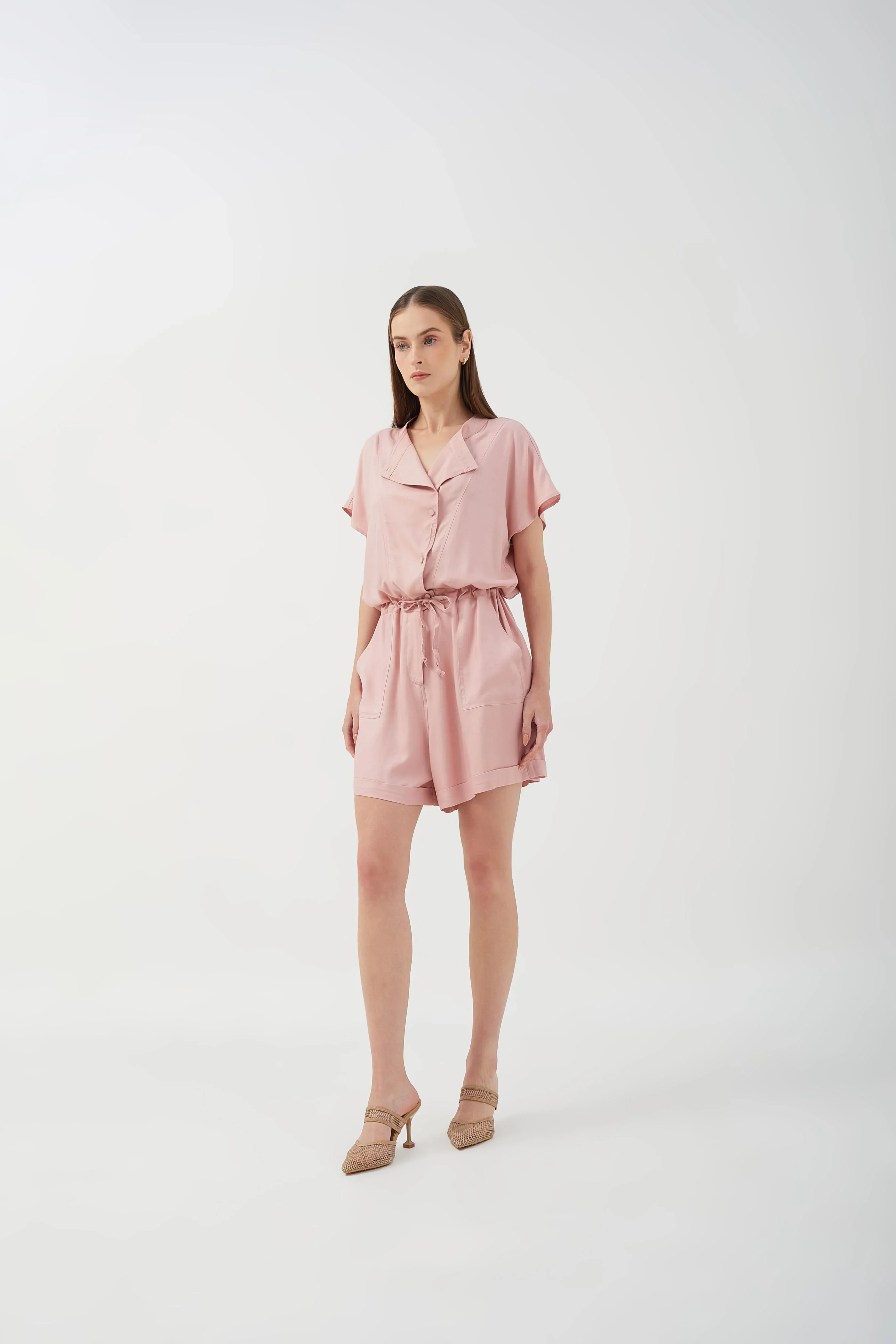 CAELI ECO LUXE | Cinched Romper