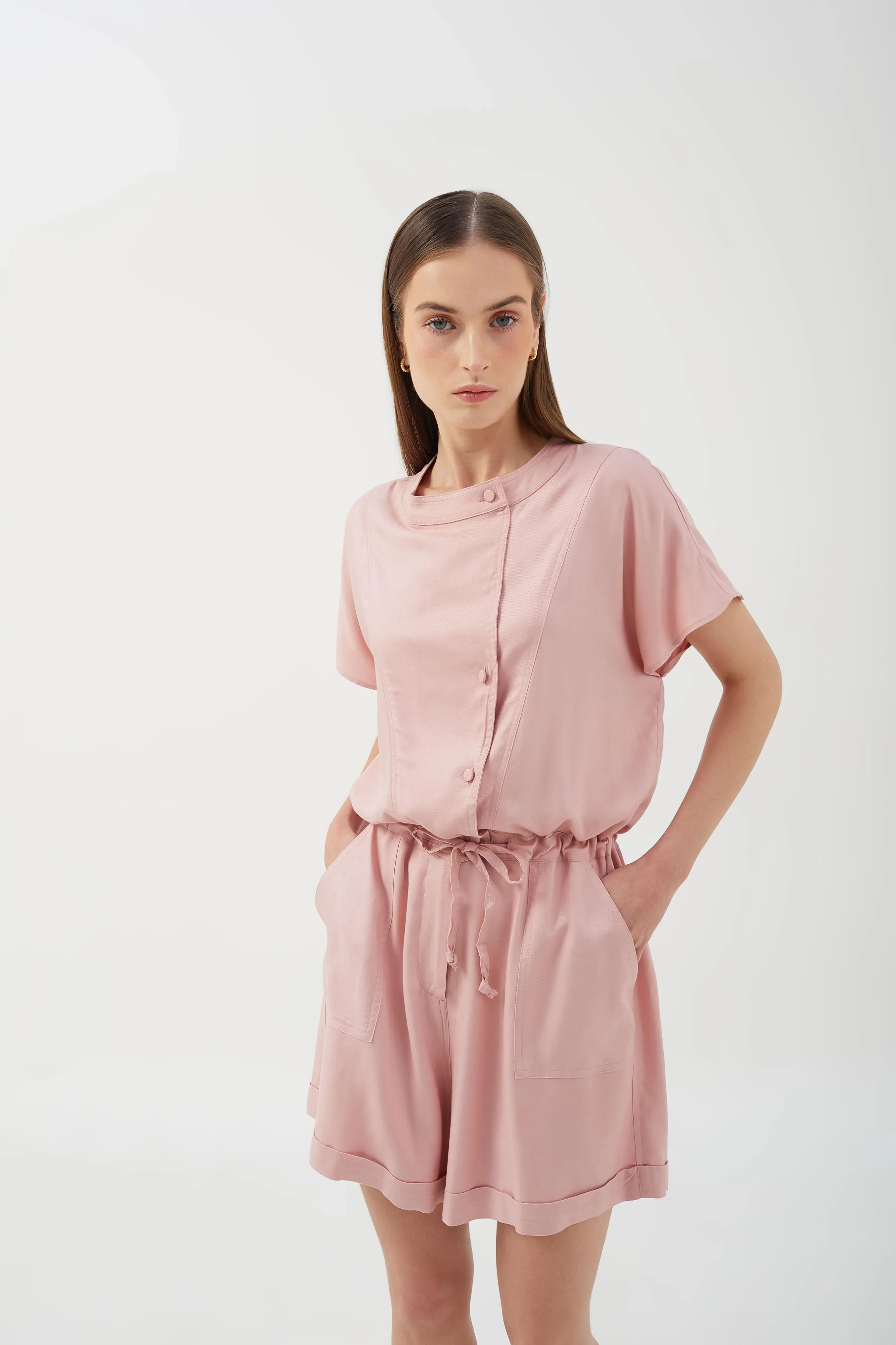 CAELI ECO LUXE | Cinched Romper - Image 3