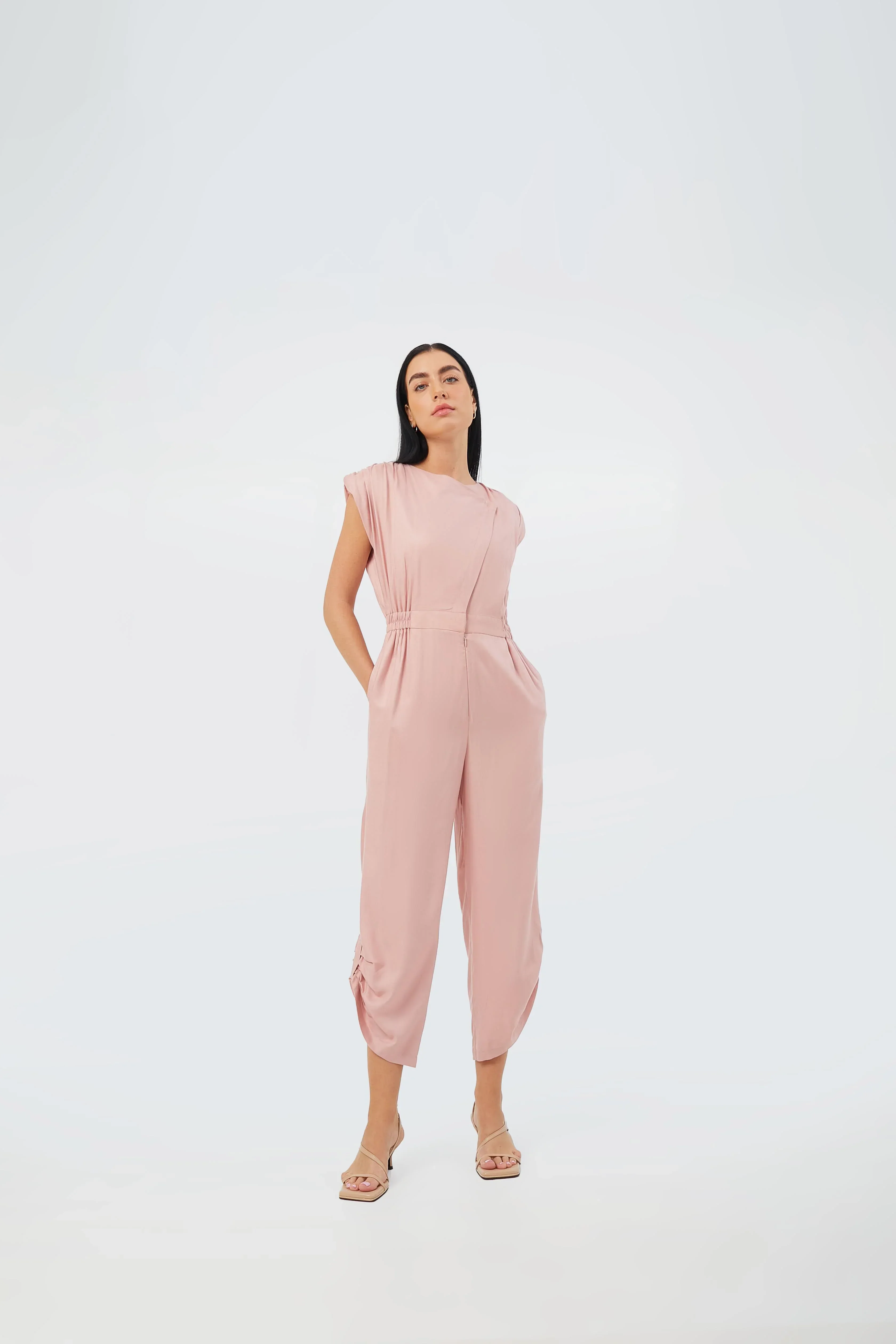 CAELI ECO LUXE | Draped Jumpsuit - Image 3