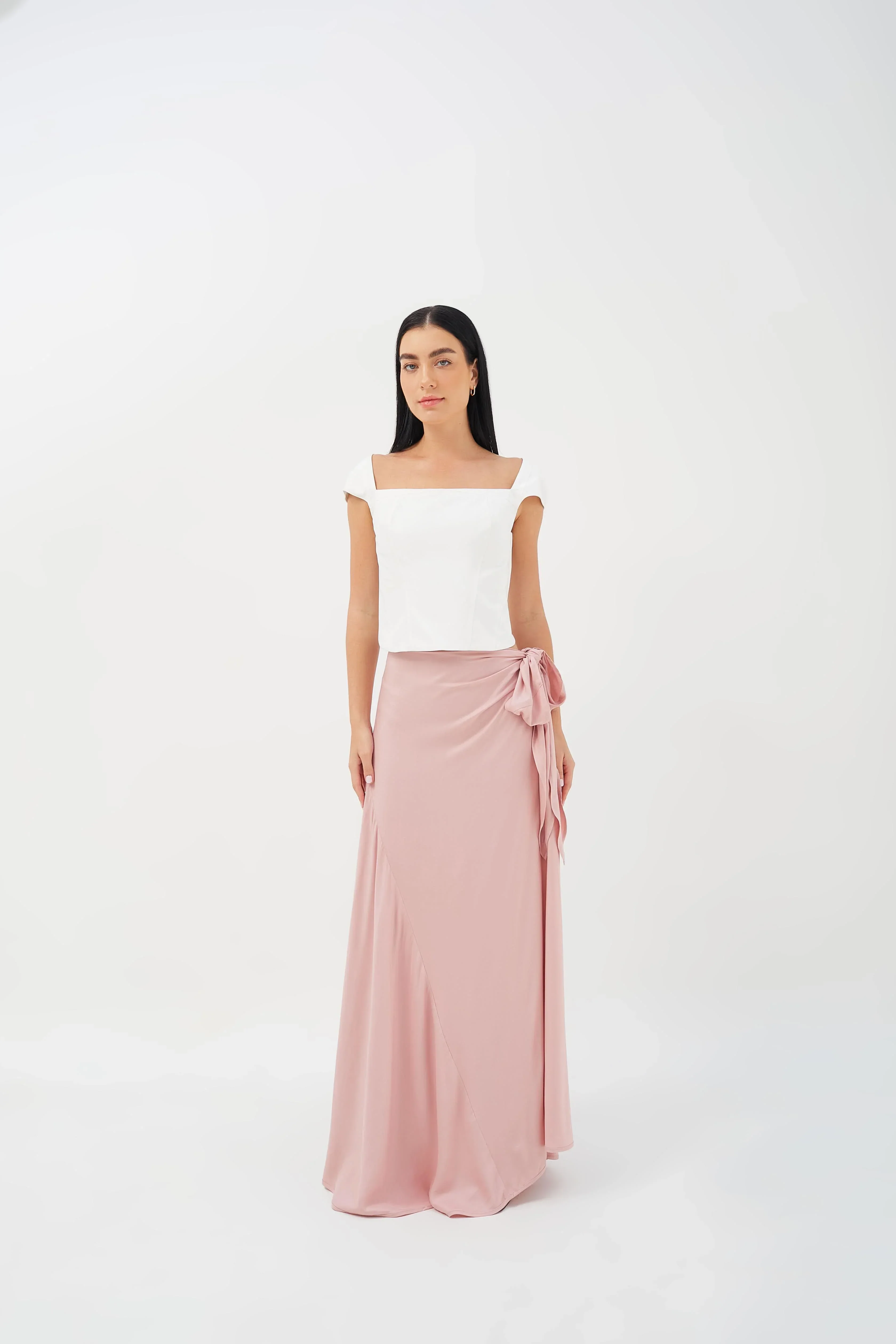 CAELI ECO LUXE | Side Tie Skirt