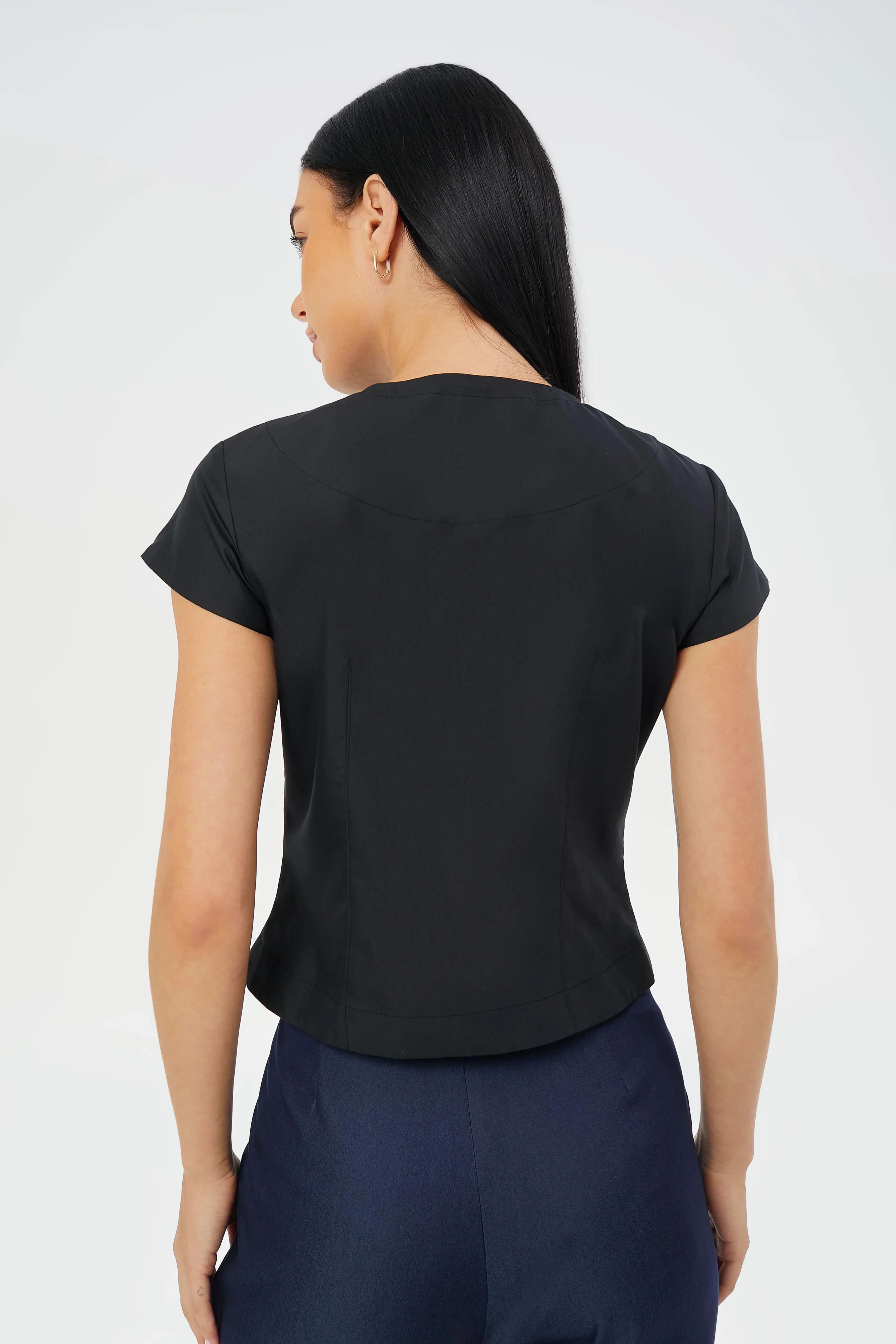 CAELI ECO LUXE | Tailored Button Top - Image 13