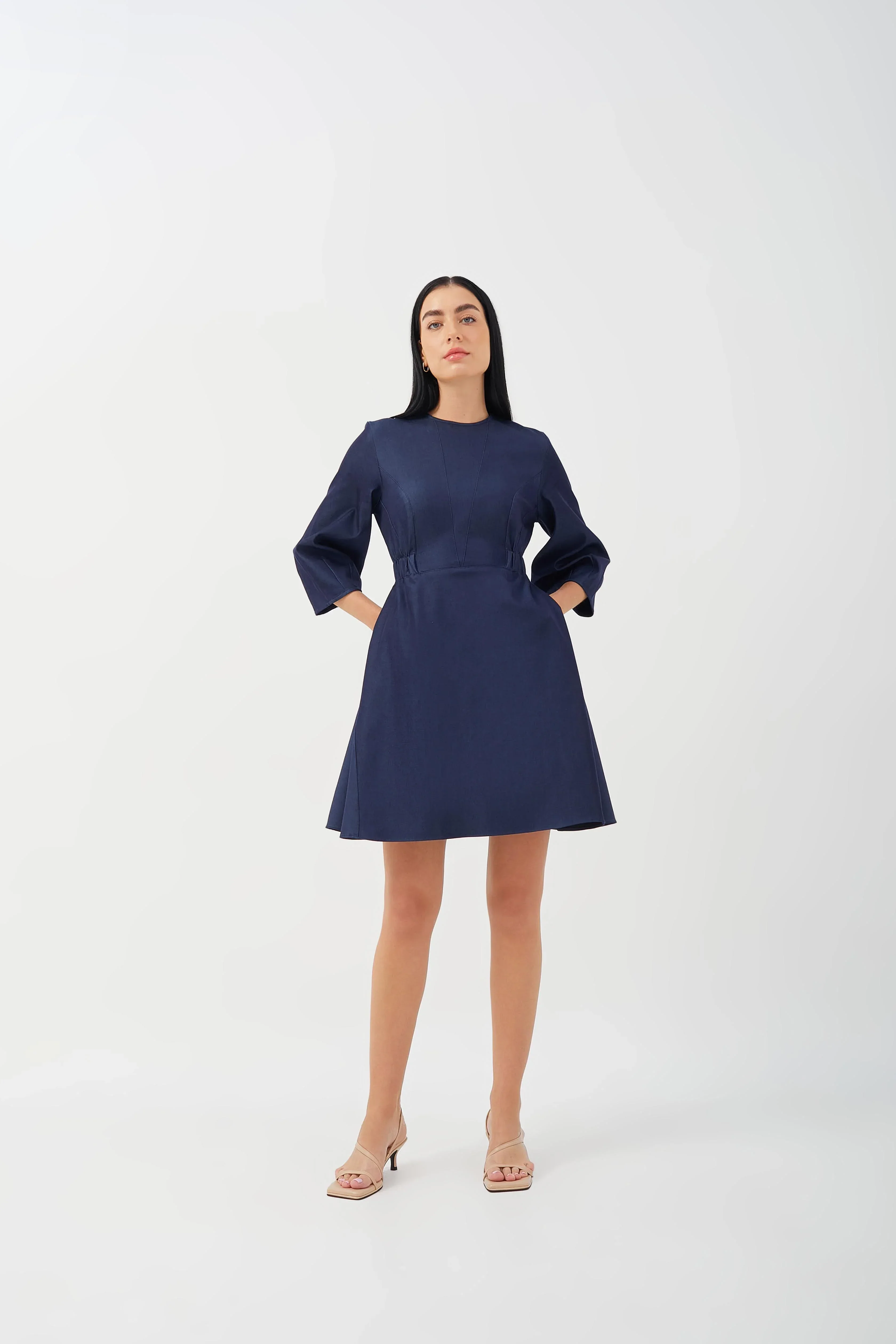 CAELI ECO LUXE | Volume Sleeve Dress - Image 7
