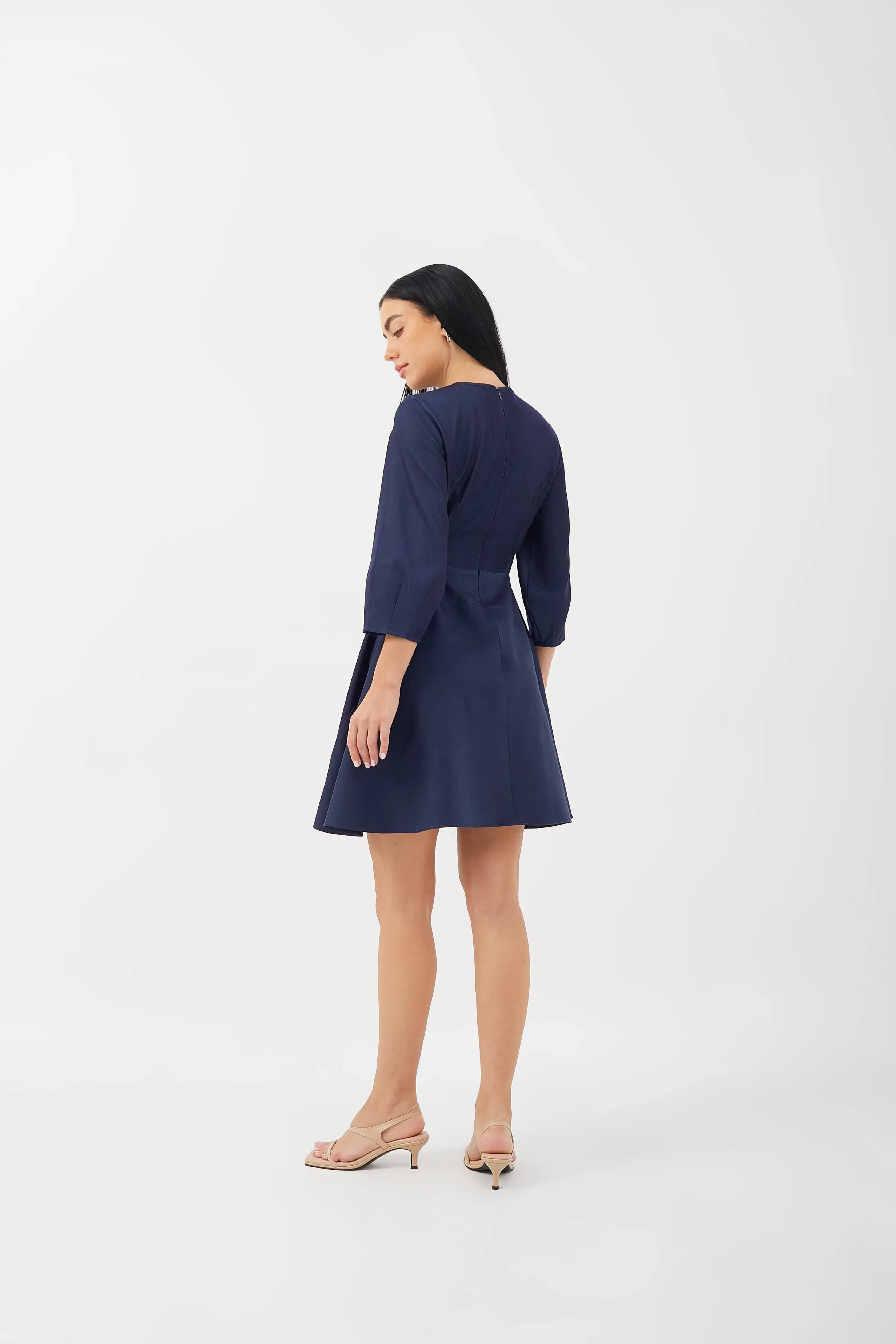 CAELI ECO LUXE | Volume Sleeve Dress - Image 9