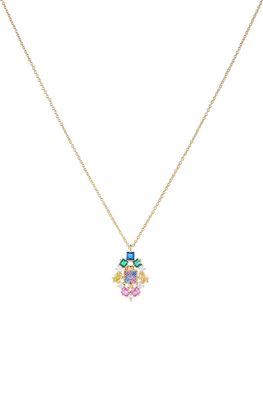 RARE BIRD COLLECTION | Celestial Spectrum Short Necklace