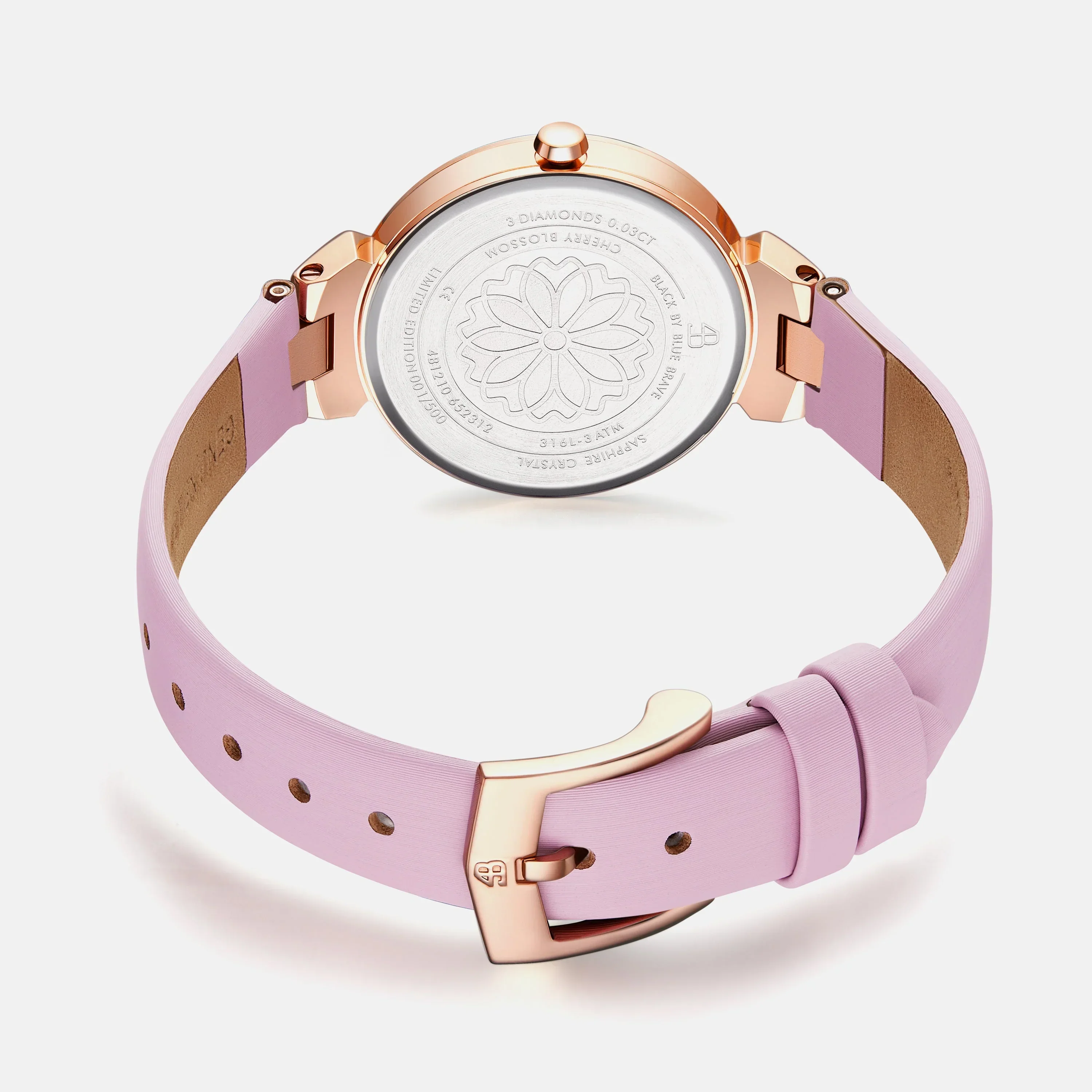 BLACK BY BLUE BRAVE | Cherry Blossom Watch 32MM - Image 3