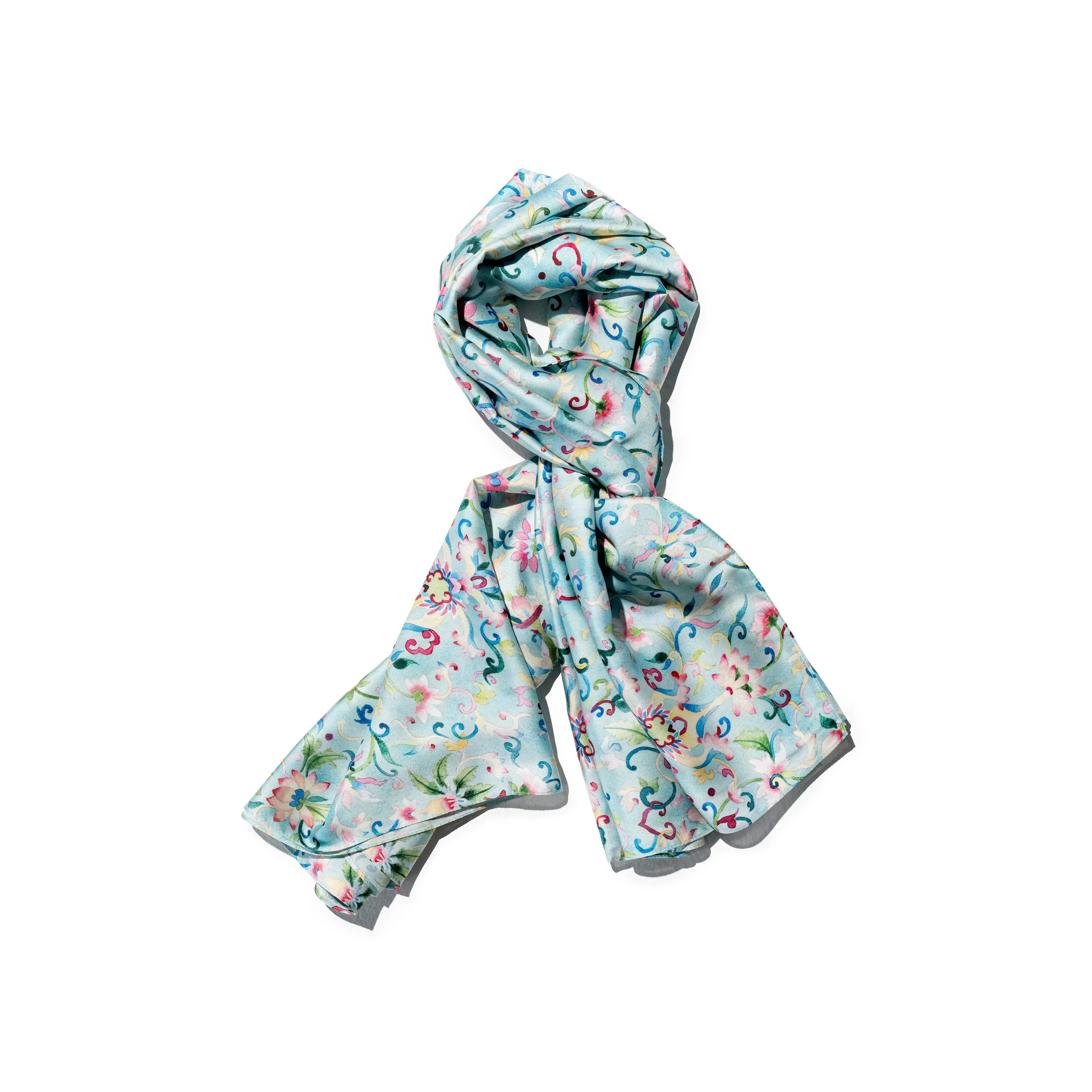 SINGLAPA | Chinese Floral Scarf