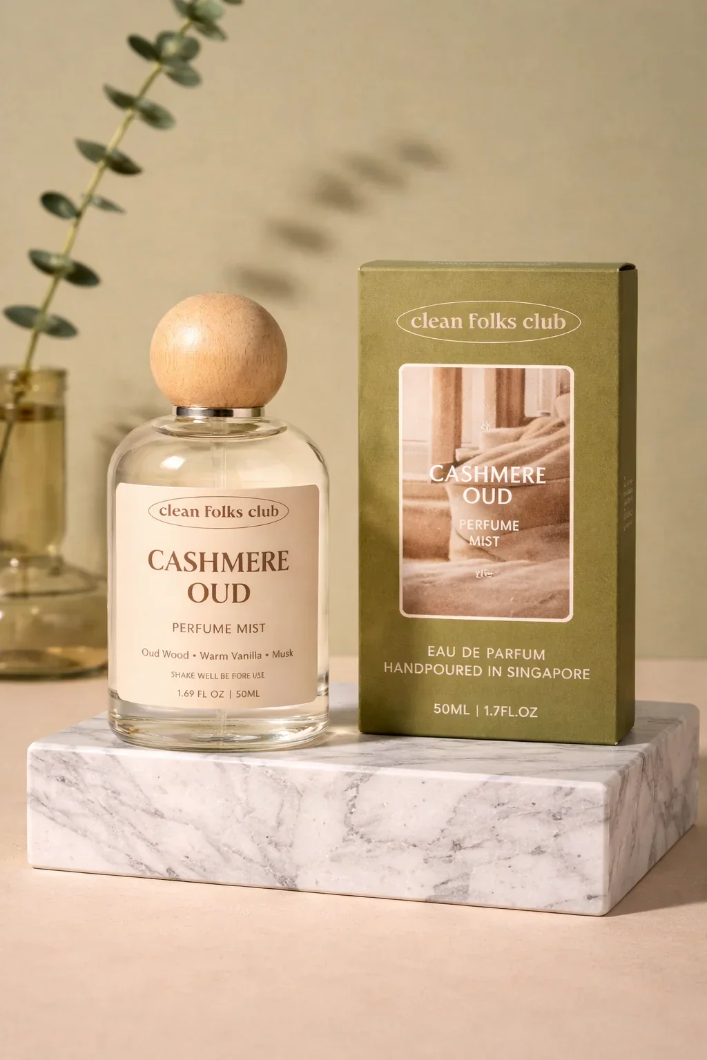 CLEAN FOLKS CLUB | Cashmere Oud Perfume Mist - Image 2