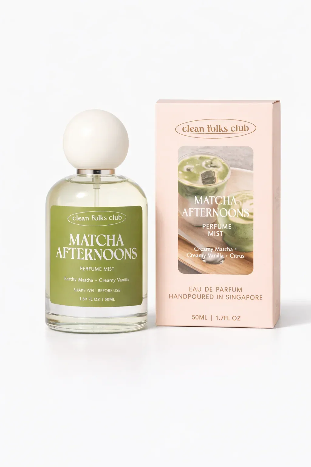 CLEAN FOLKS CLUB | Matcha Afternoon Perfume Mist - Image 2