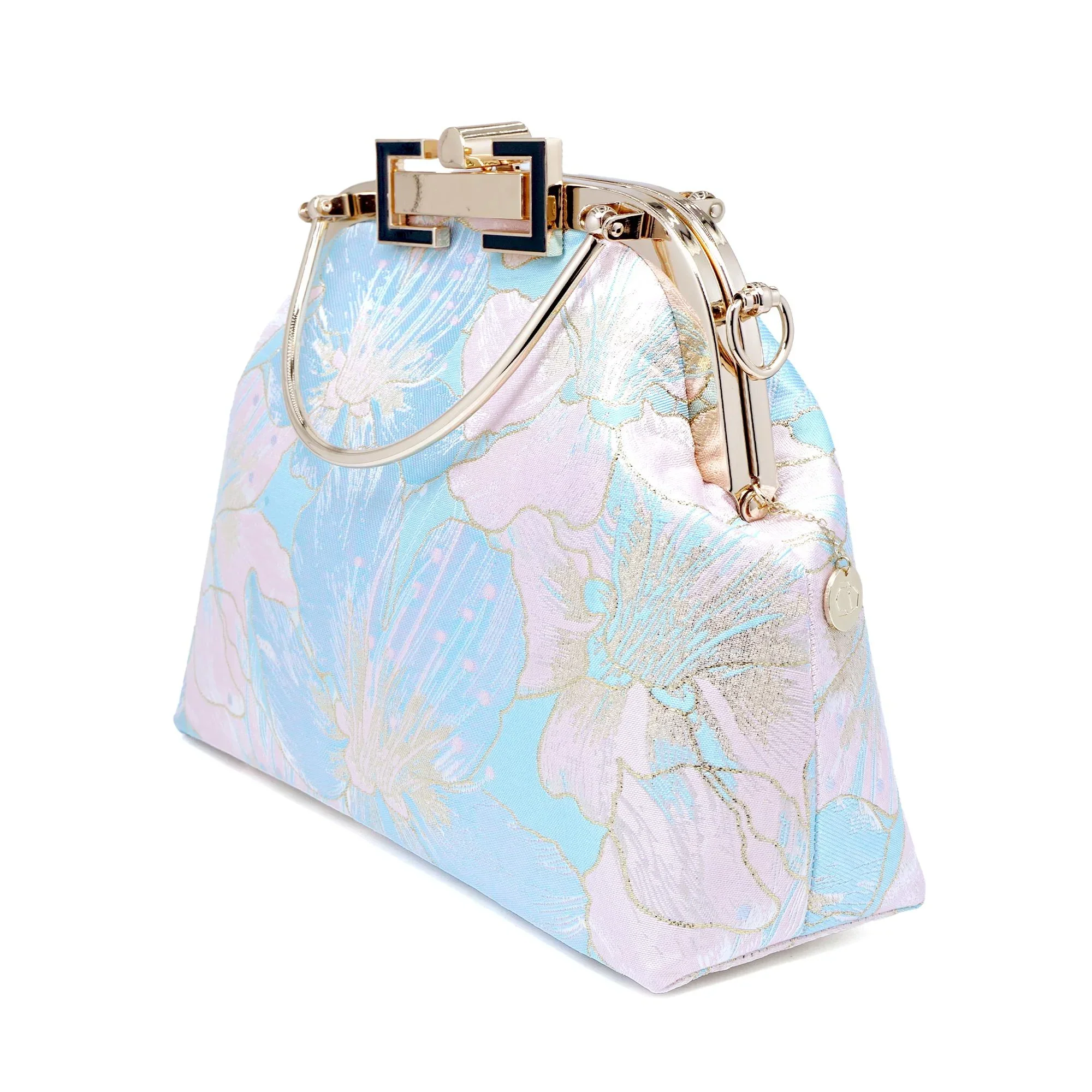 COCOONESE | Clasp Crossbody Bag - Gold Lily (LB) - Image 2