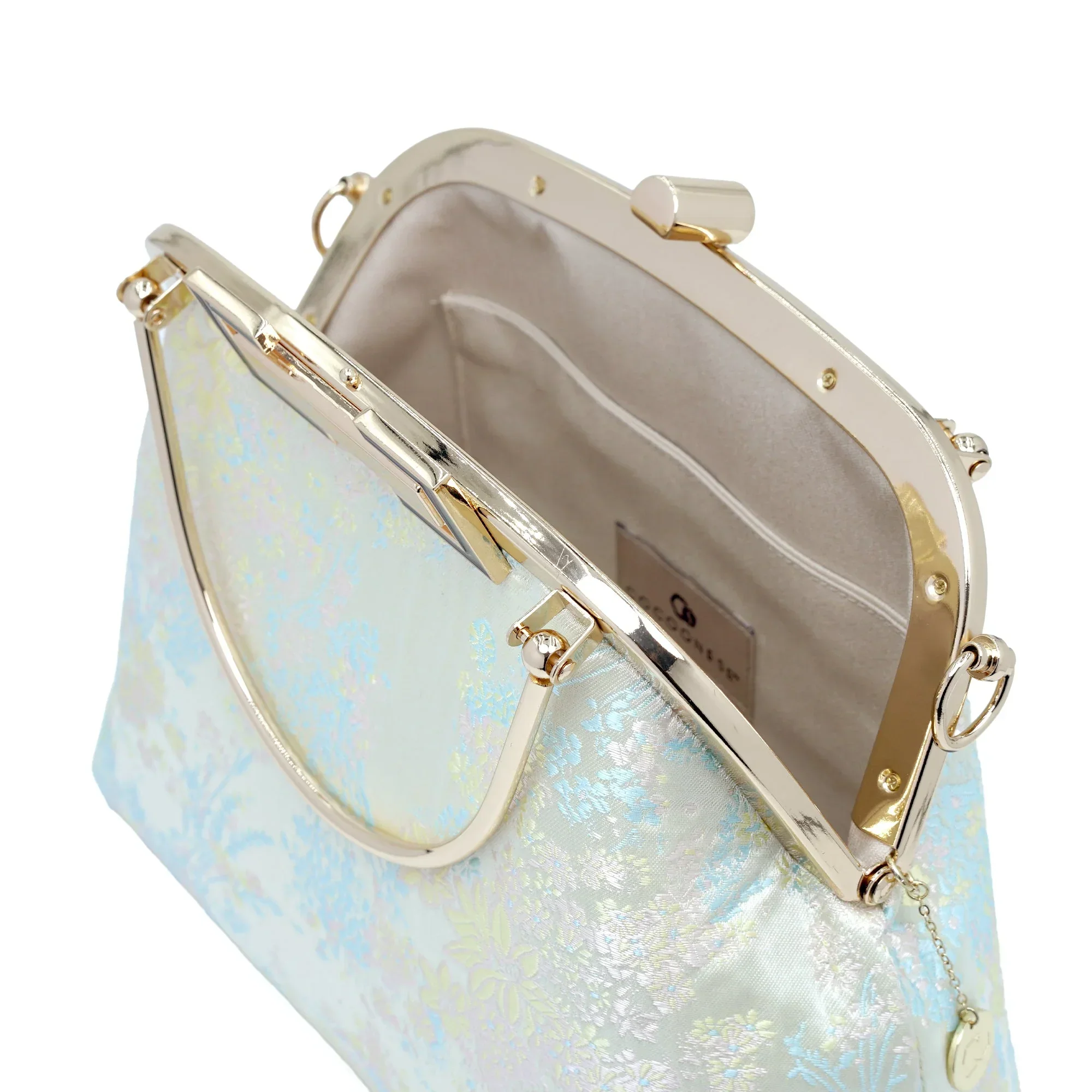 COCOONESE | Clasp Crossbody Bag - Jasminoides(MT) - Image 3