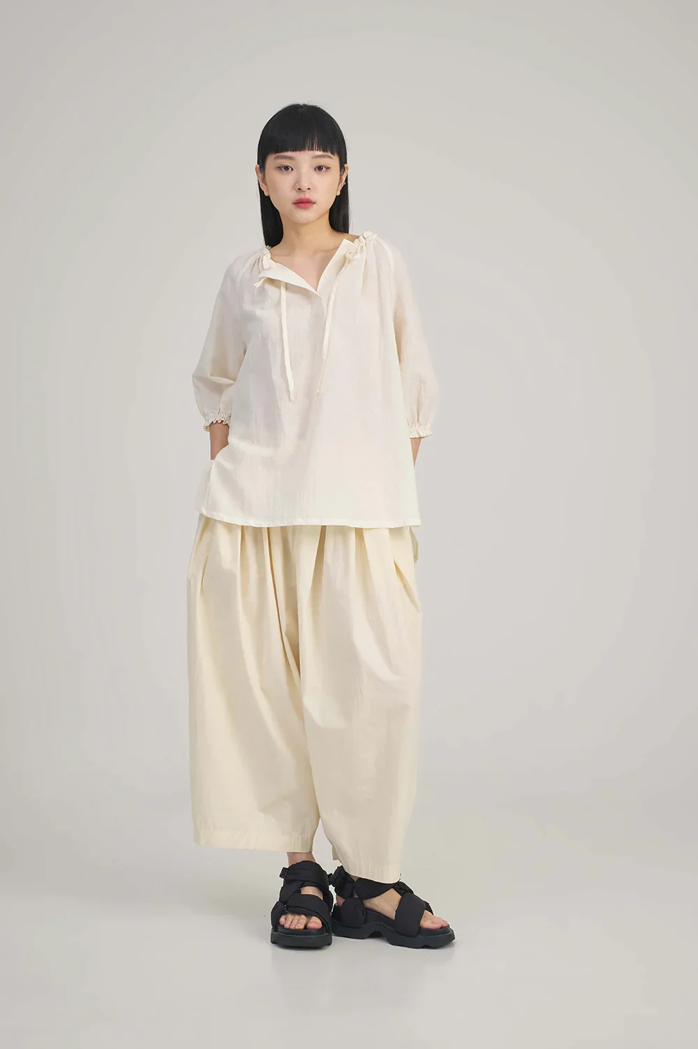 SABRINAGOH | Cordelia Pants Oatmilk