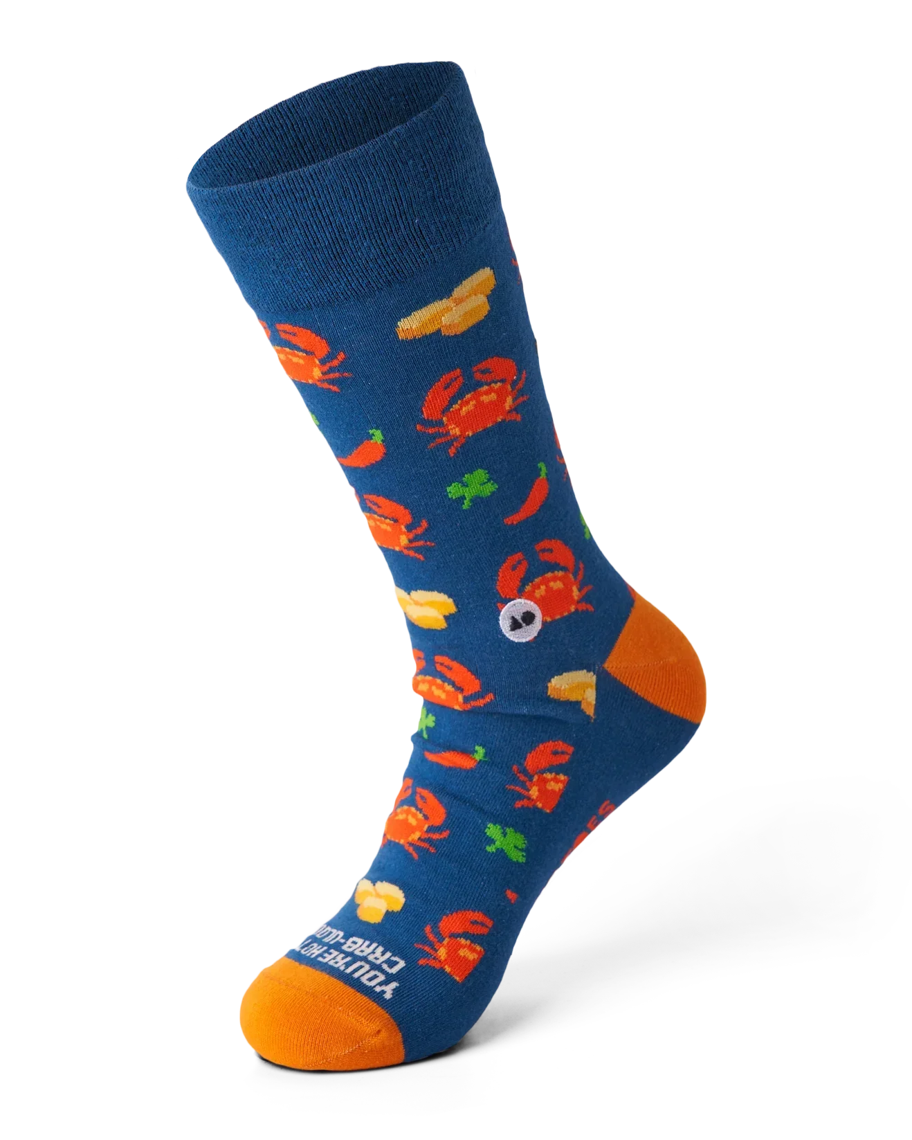 TALKING TOES | Crabulous Chilli Crab Sock