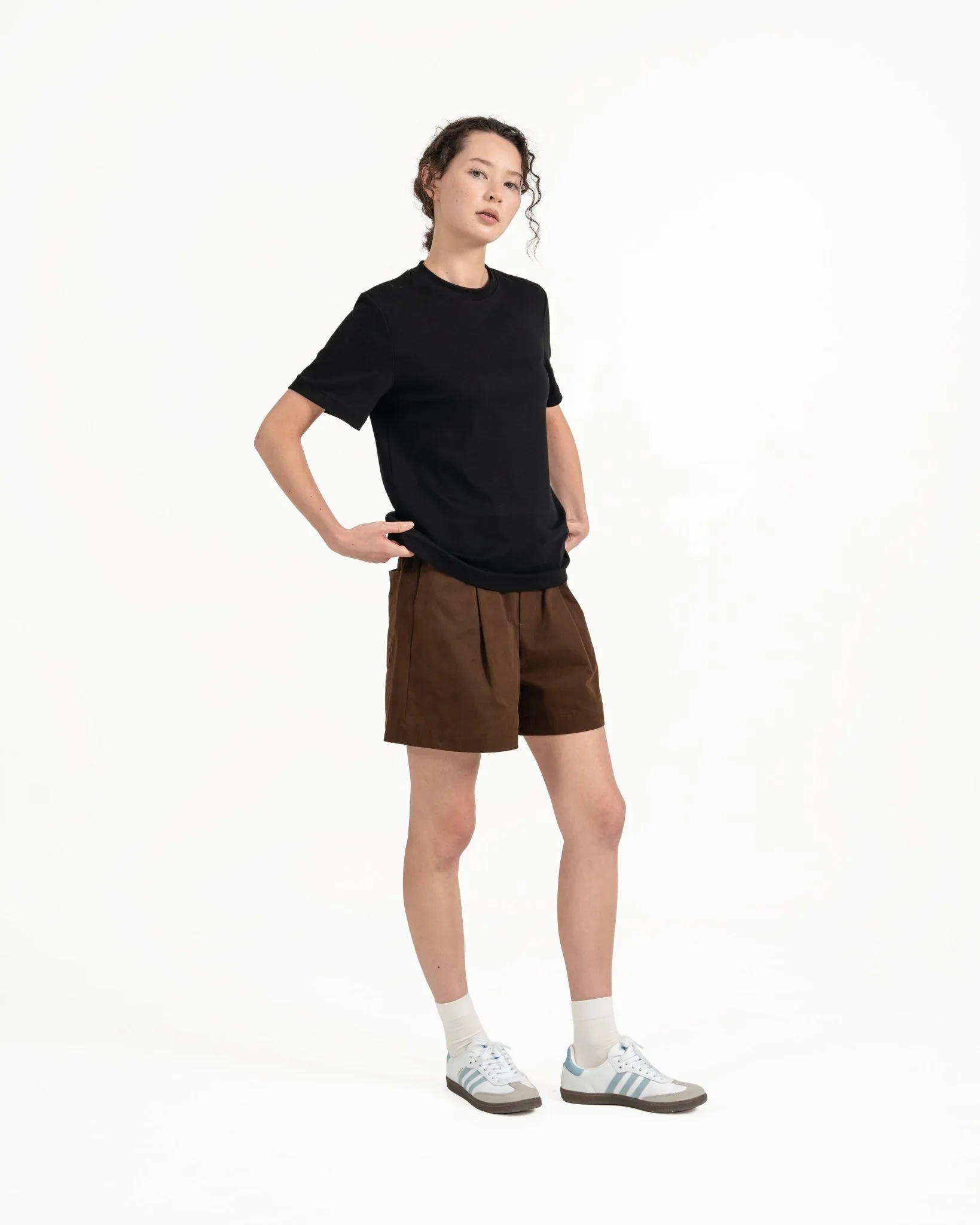 GRAYE | Cupro Classic Tee T-Shirt | Black - Image 3