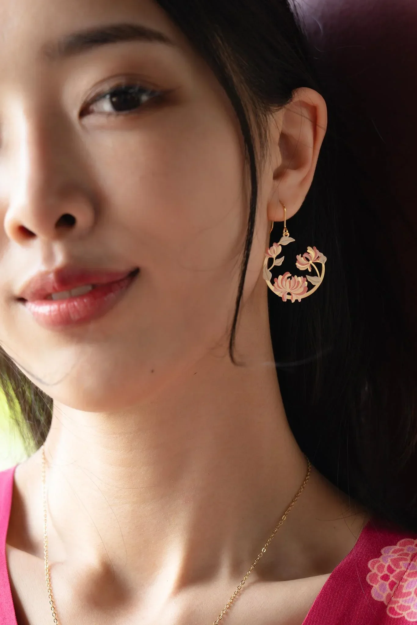 EMBRACE JEWELLERY | Chrysanthemum Season Earrings - Image 3