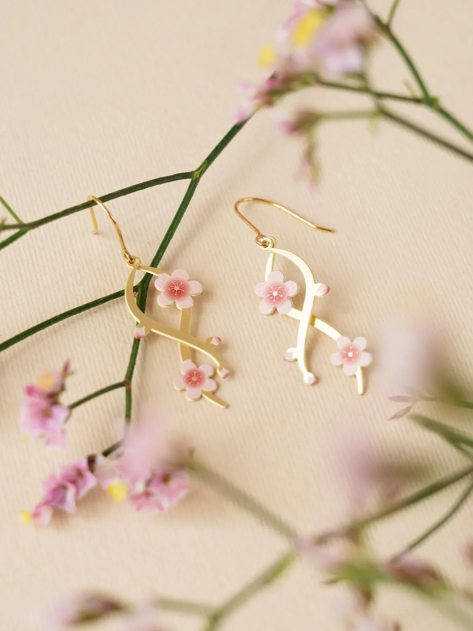 EMBRACE JEWELLERY | Plum Blossom Earrings - Image 2