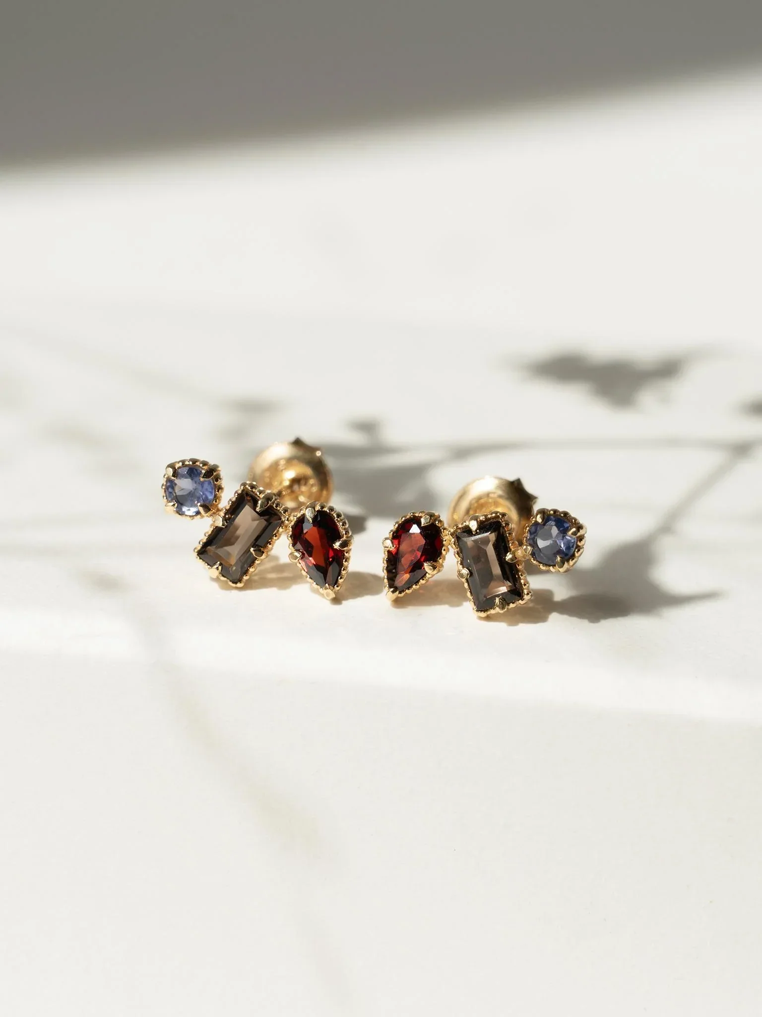 EMBRACE JEWELLERY | Triple Glow Cluster Studs - Image 3