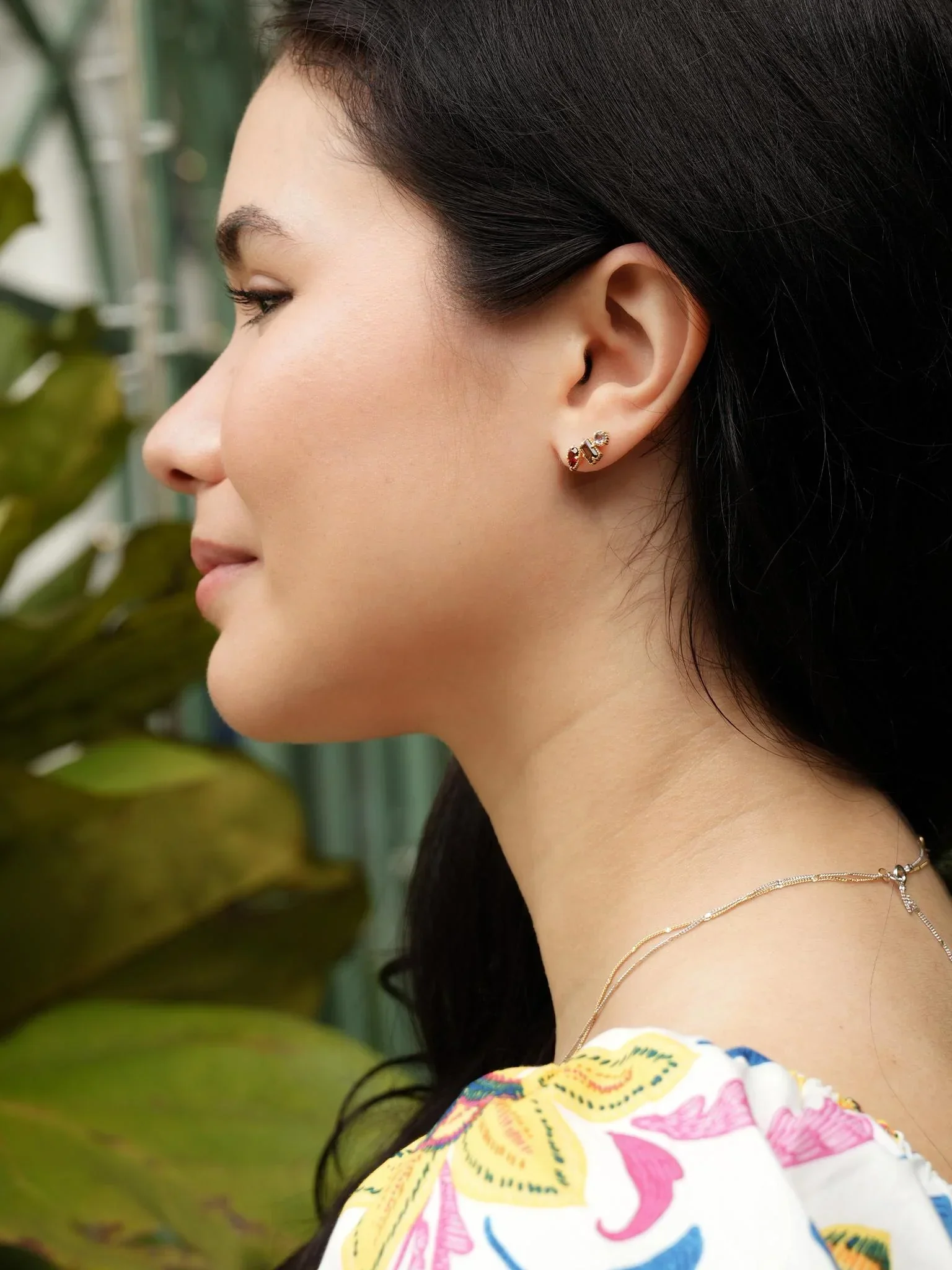 EMBRACE JEWELLERY | Triple Glow Cluster Studs - Image 5